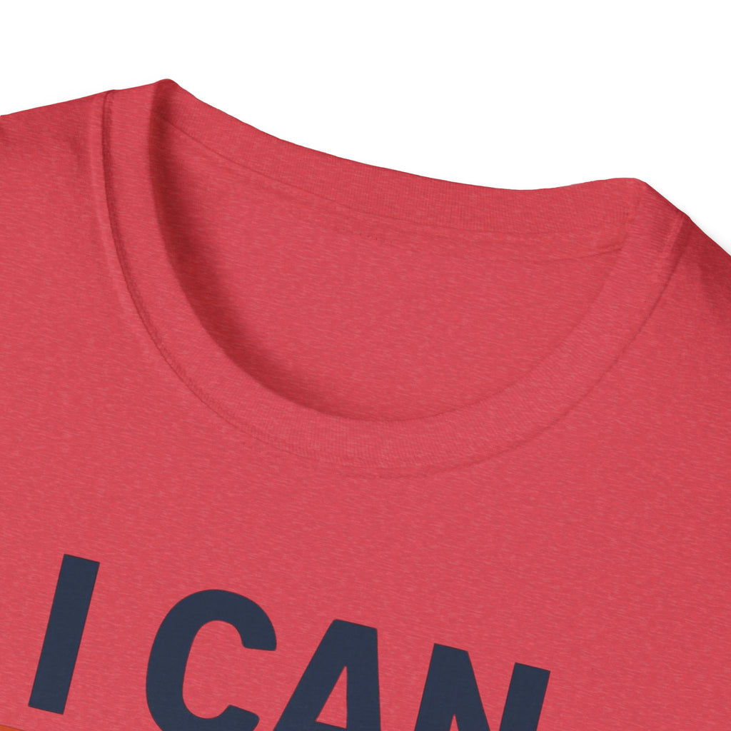 I Can Because of Him T-Shirt – Christian Faith Cross Tee