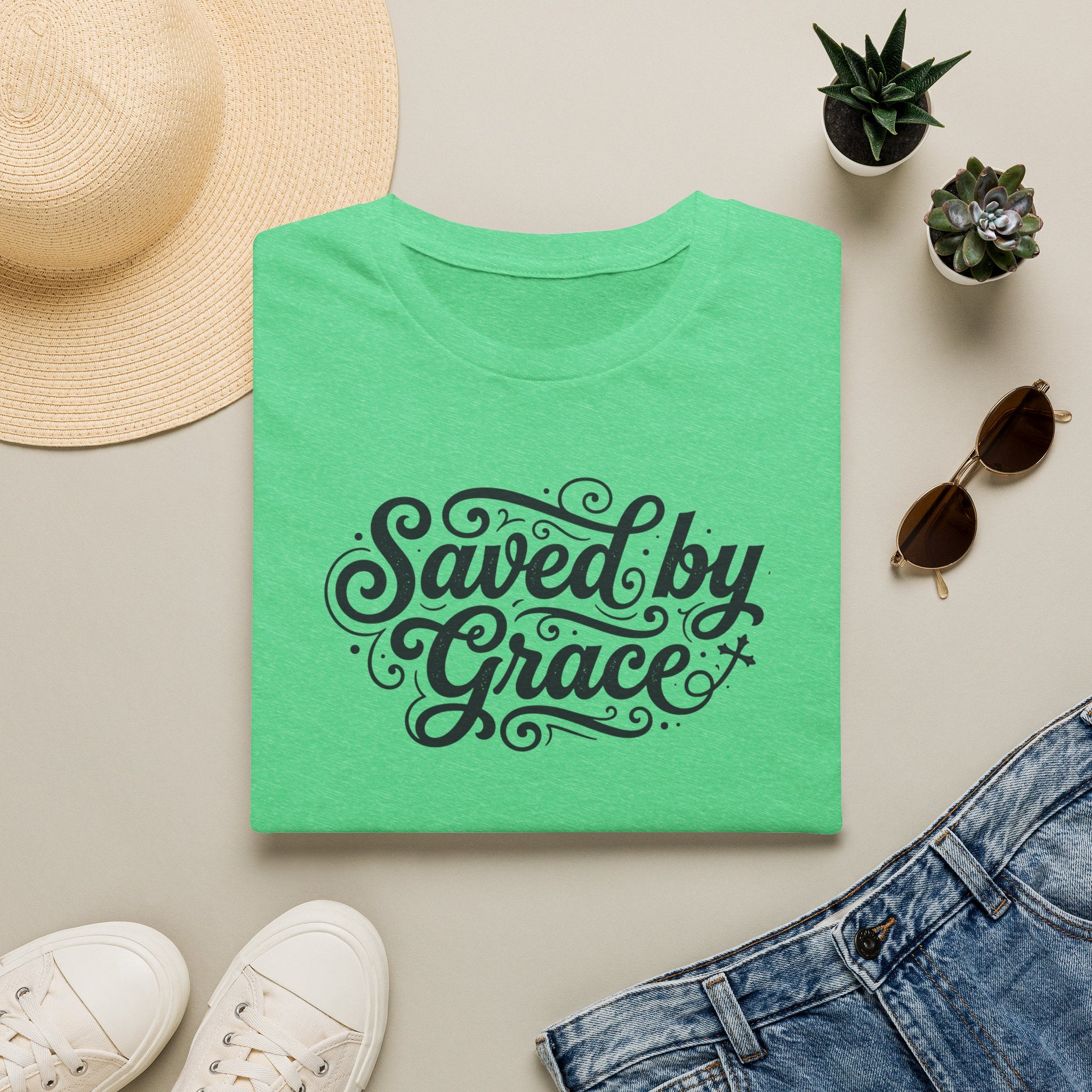 Saved by Grace T‑Shirt —