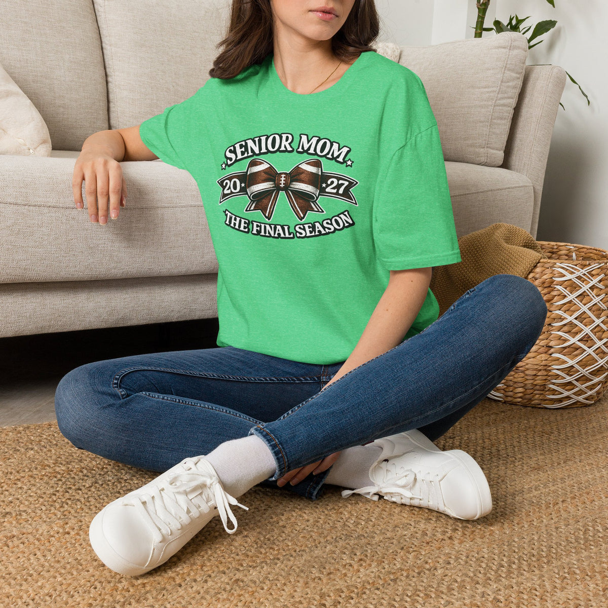 Senior Mom 2027 "The Final Season" T-Shirt