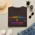Second Grade Rocks T-Shirt — Fun Teacher & Student School Spirit Tee