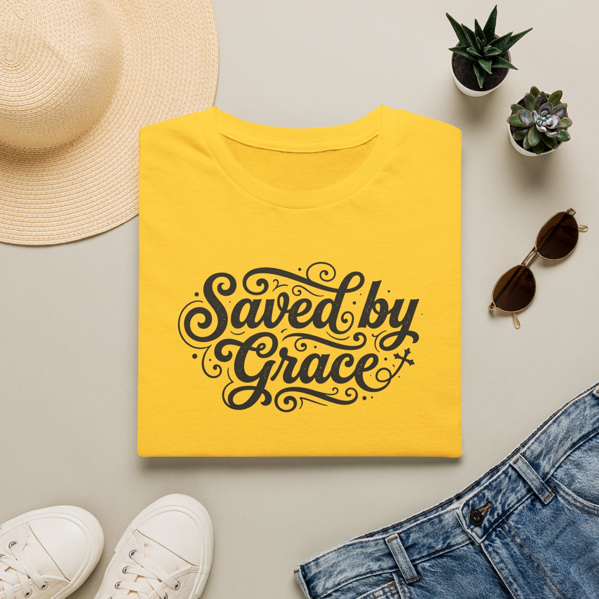 Saved by Grace T‑Shirt —