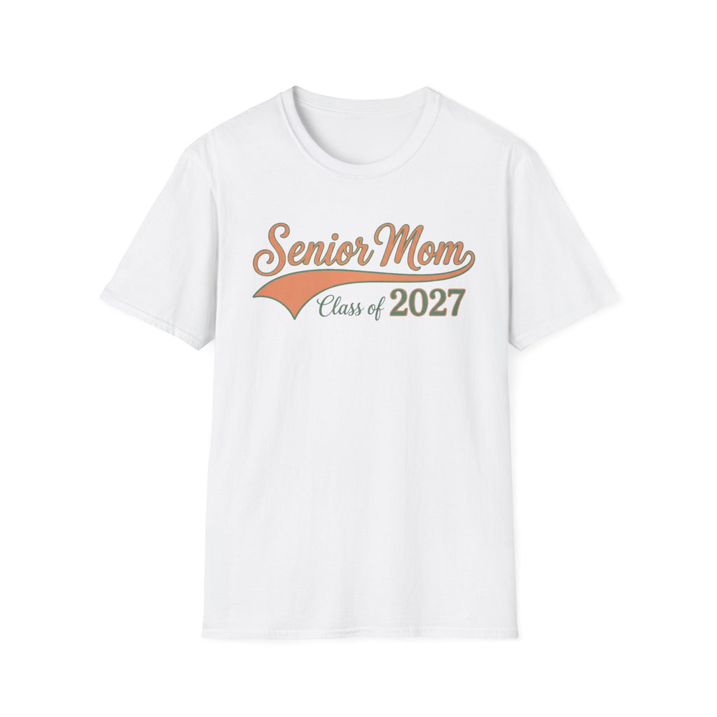 Senior Mom T-Shirt — Class of 2027 Graduation Gift