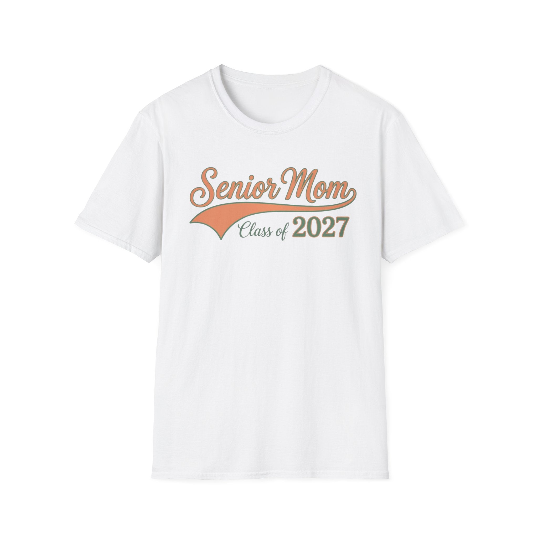 Senior Mom T-Shirt — Class of 2027 Graduation Gift