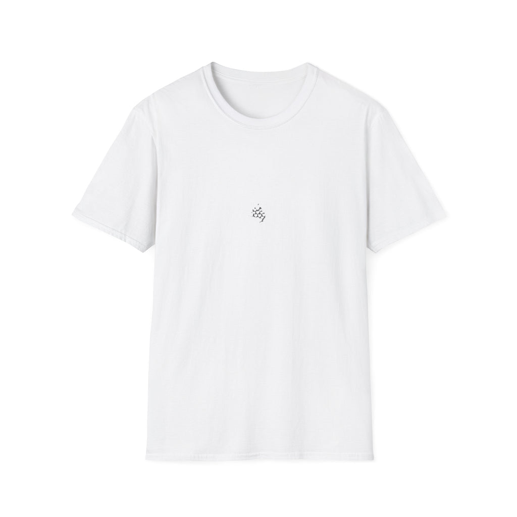 Minimal Bee Graphic T-Shirt — Small Chest Logo, Casual Everyday Tee