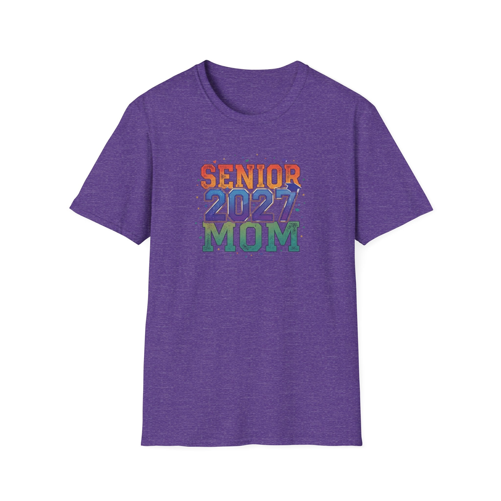 Senior 2027 Mom T-Shirt — Proud Graduation Mom Tee