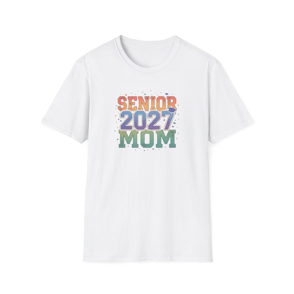 Senior 2027 Mom T-Shirt — Proud Graduation Mom Tee