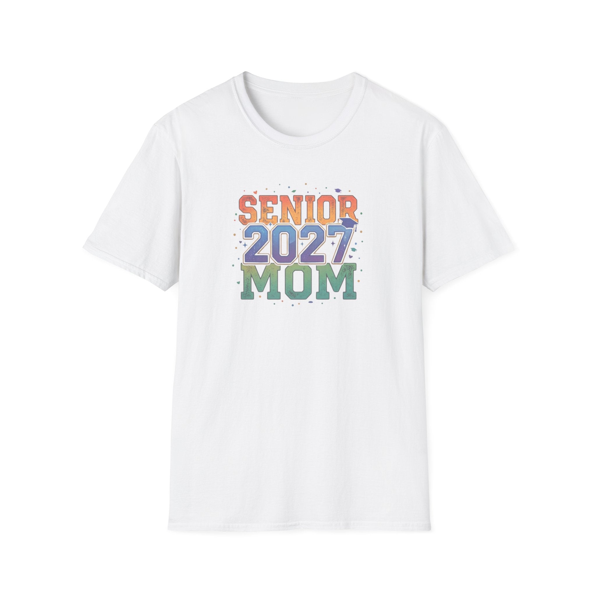 Senior 2027 Mom T-Shirt — Proud Graduation Mom Tee