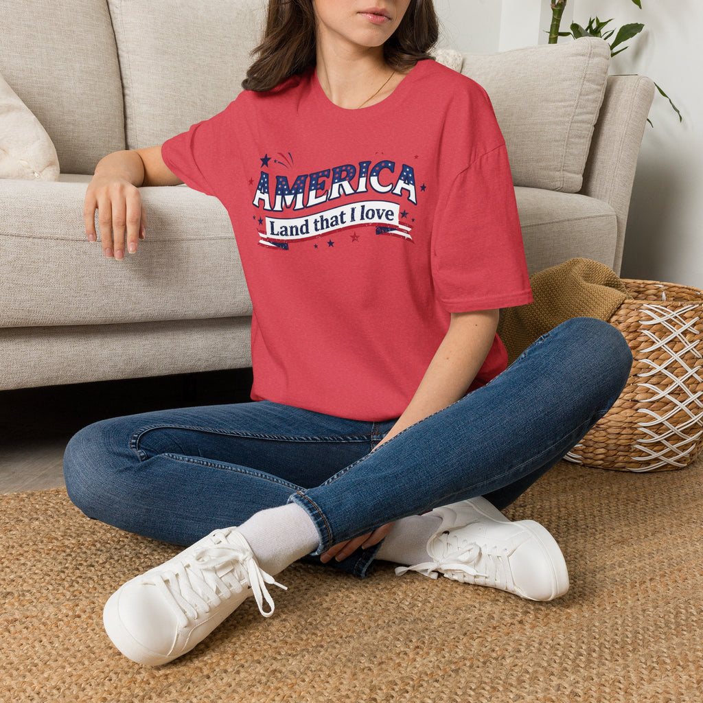 America "Land That I Love" T-Shirt