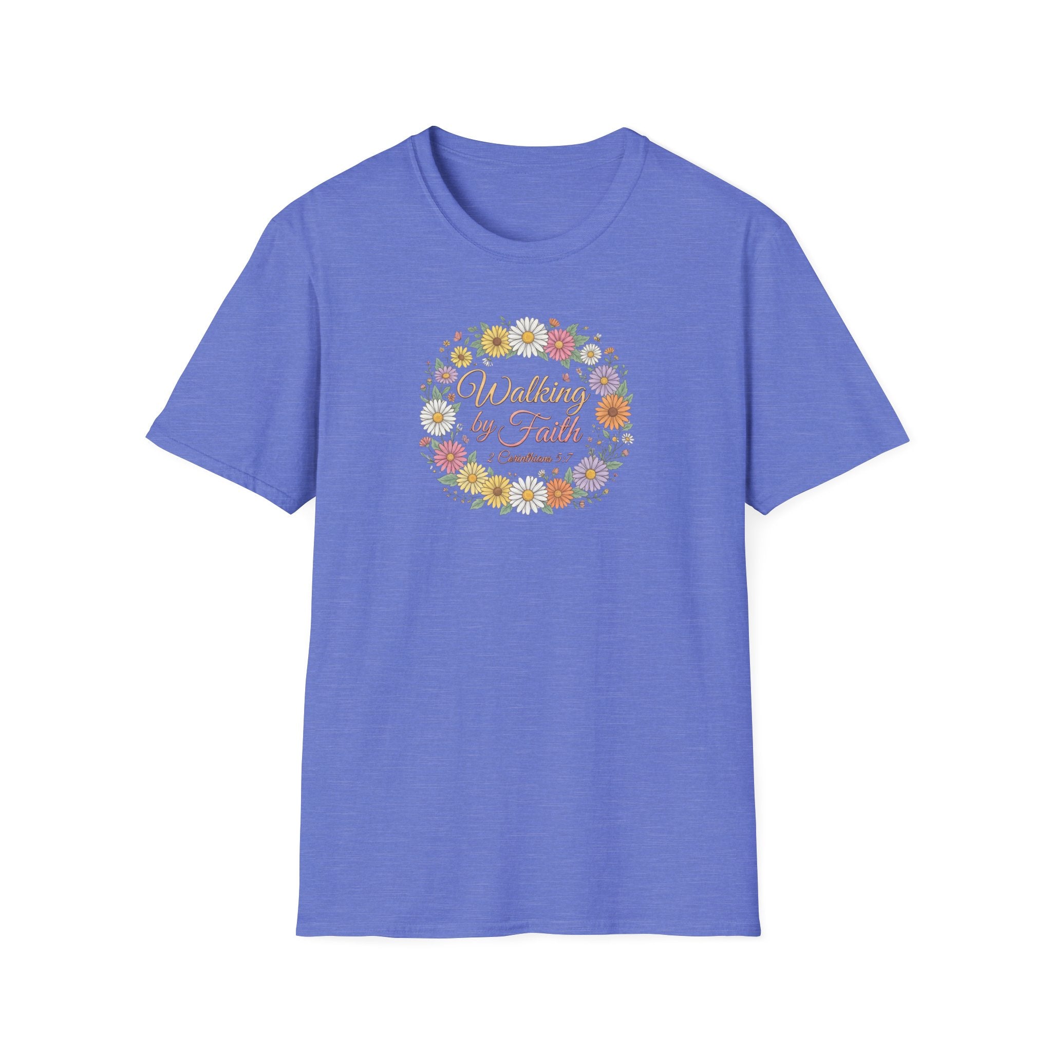 Walking by Faith Floral T-Shirt —