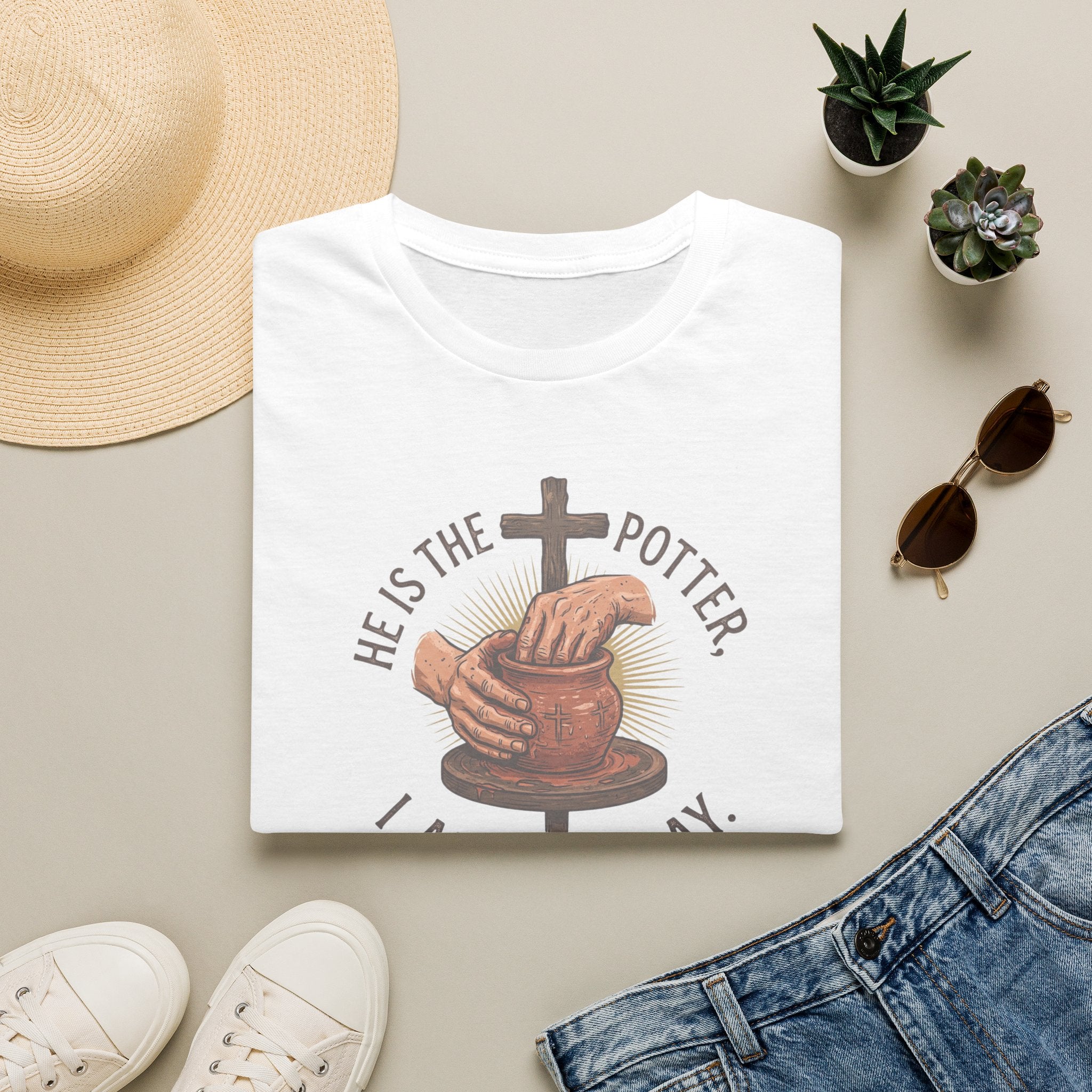 He Is the Potter, I Am the Clay' T-Shirt