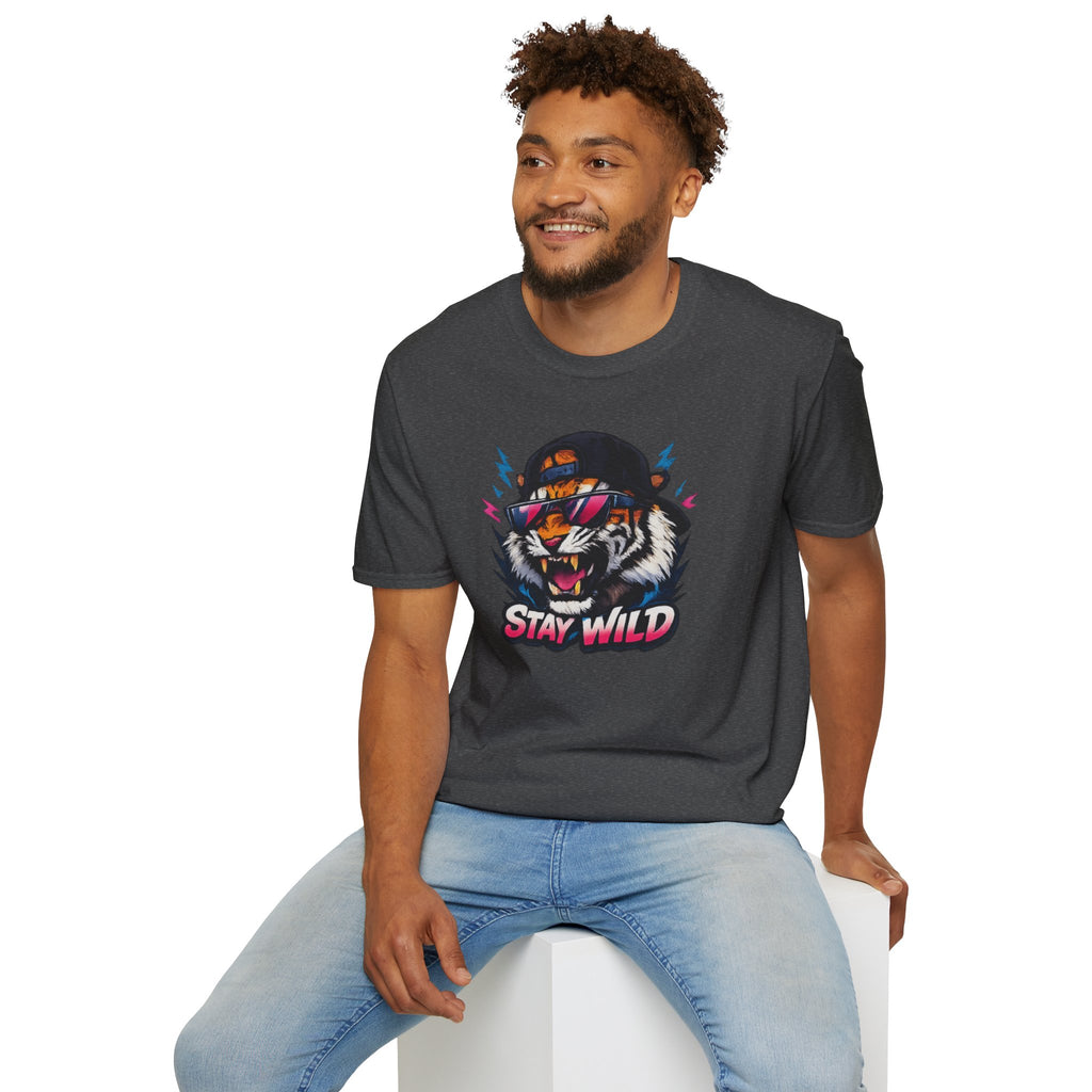 Tiger 'Stay Wild' Graphic T-Shirt