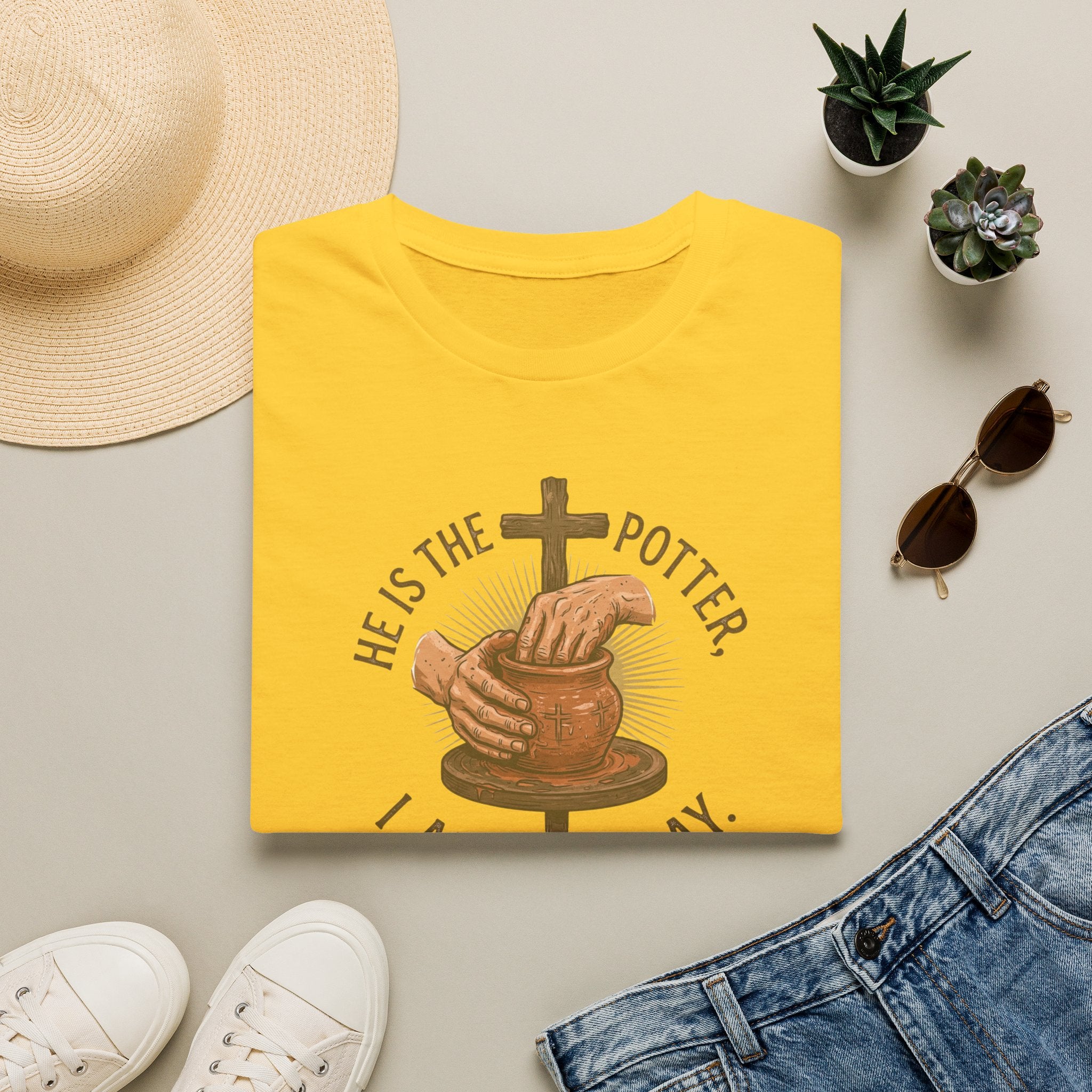 Christian 'He Is the Potter, I Am the Clay' T-Shirt