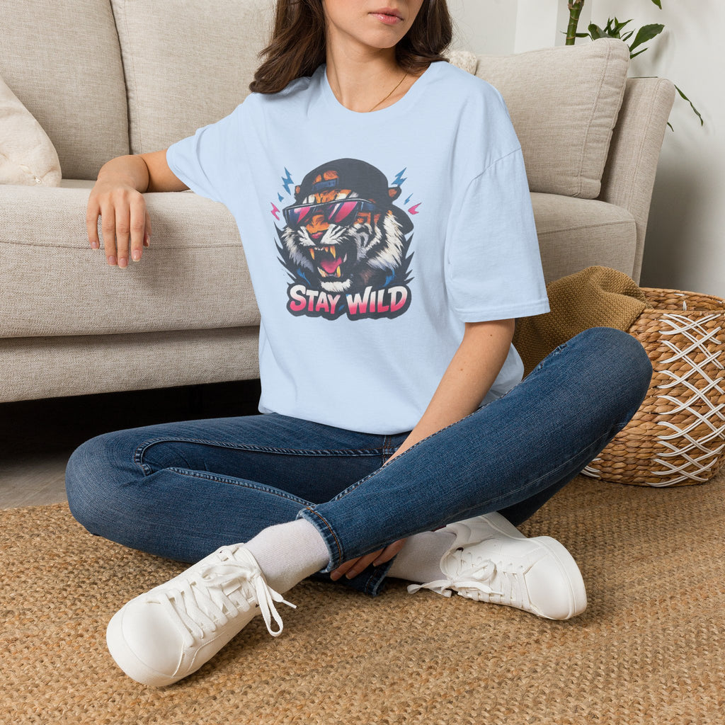 Tiger 'Stay Wild' Graphic T-Shirt