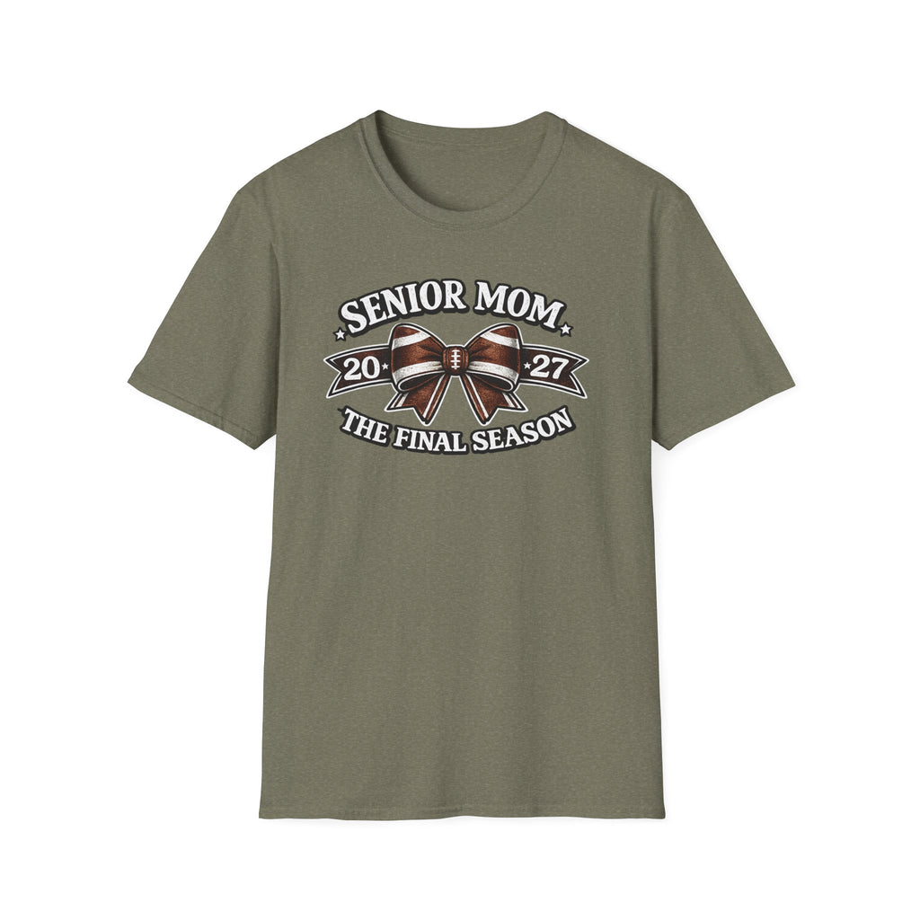 Senior Mom 2027 "The Final Season" T-Shirt