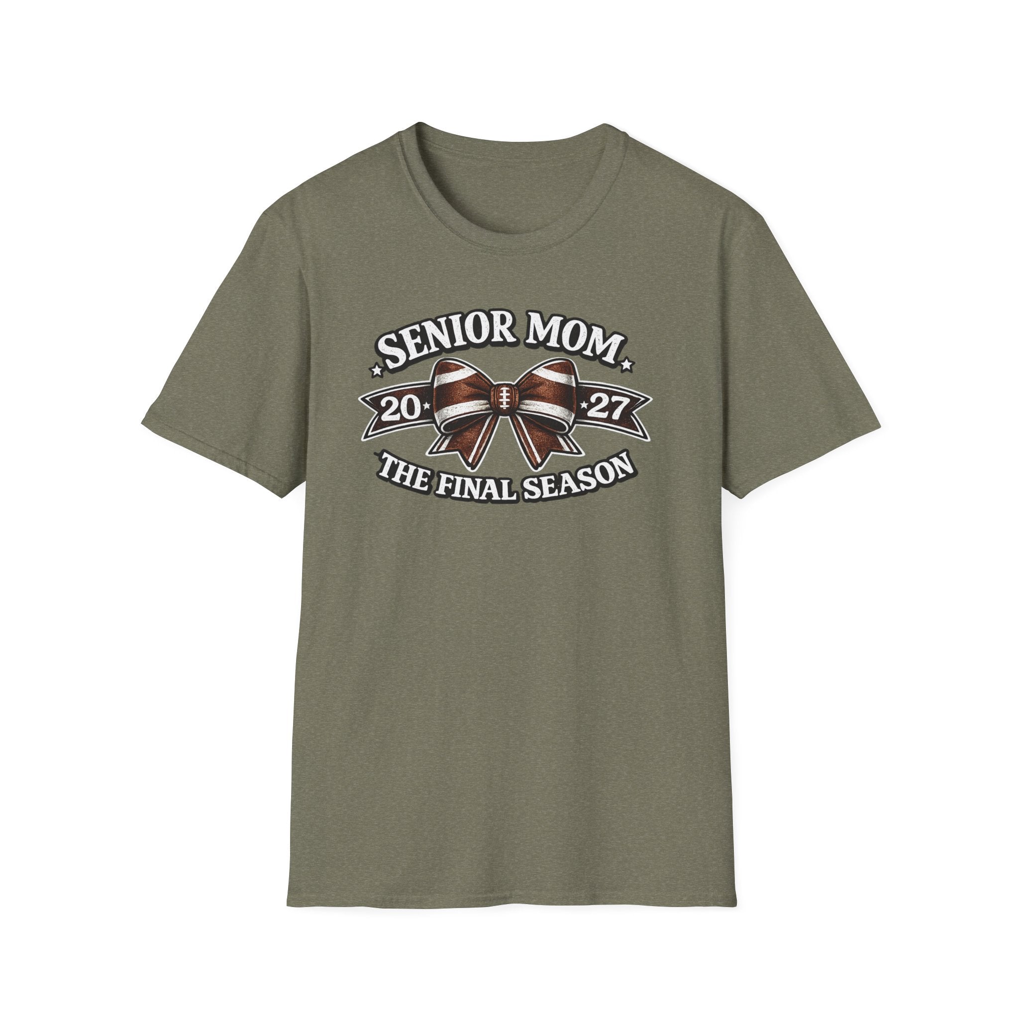Senior Mom 2027 "The Final Season" T-Shirt