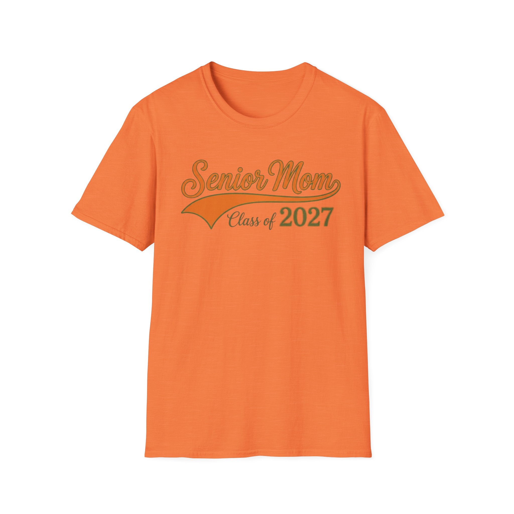 Senior Mom T-Shirt — Class of 2027 Graduation Gift