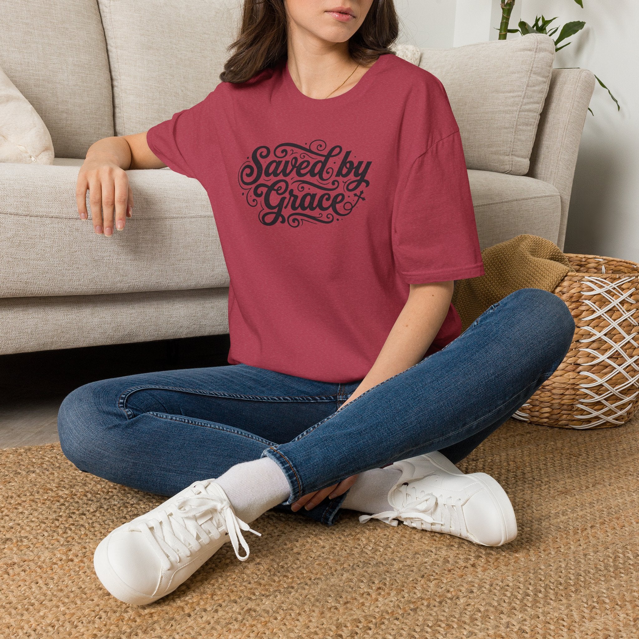 Saved by Grace T‑Shirt —