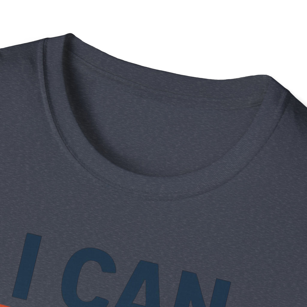 I Can Because of Him T-Shirt – Christian Faith Cross Tee