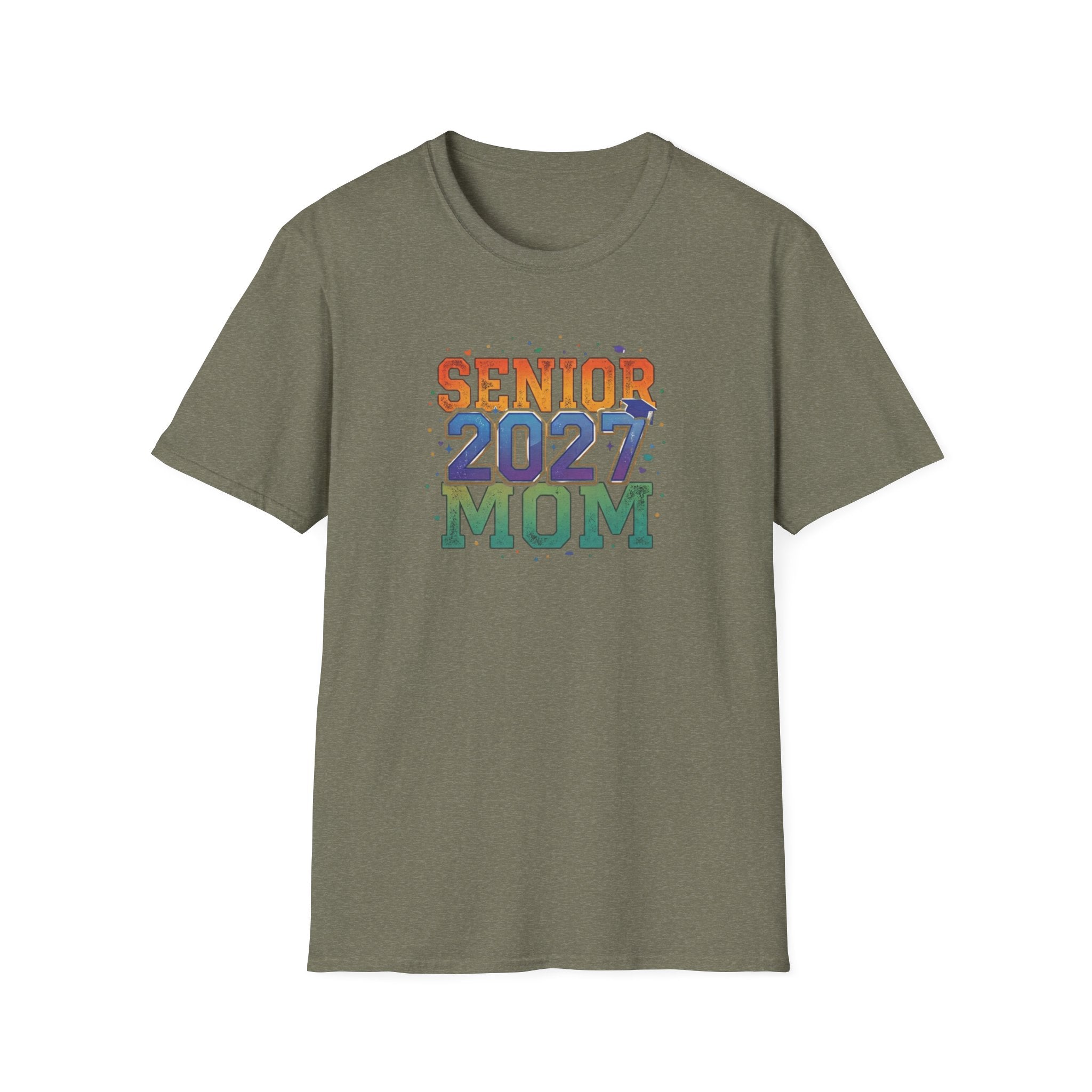 Senior 2027 Mom T-Shirt — Proud Graduation Mom Tee