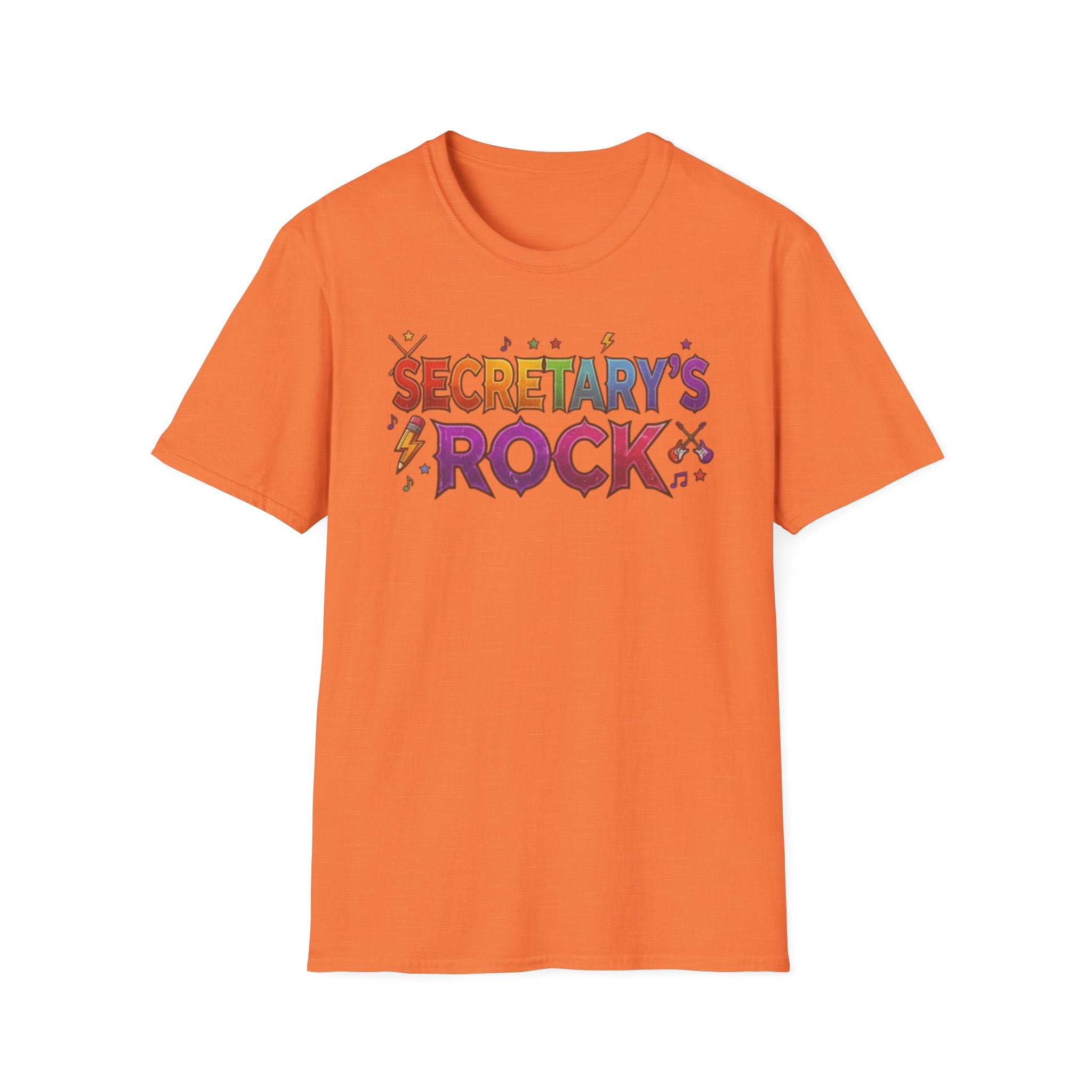 Secretary's Rock T-Shirt — Fun Colorful Office Appreciation Tee