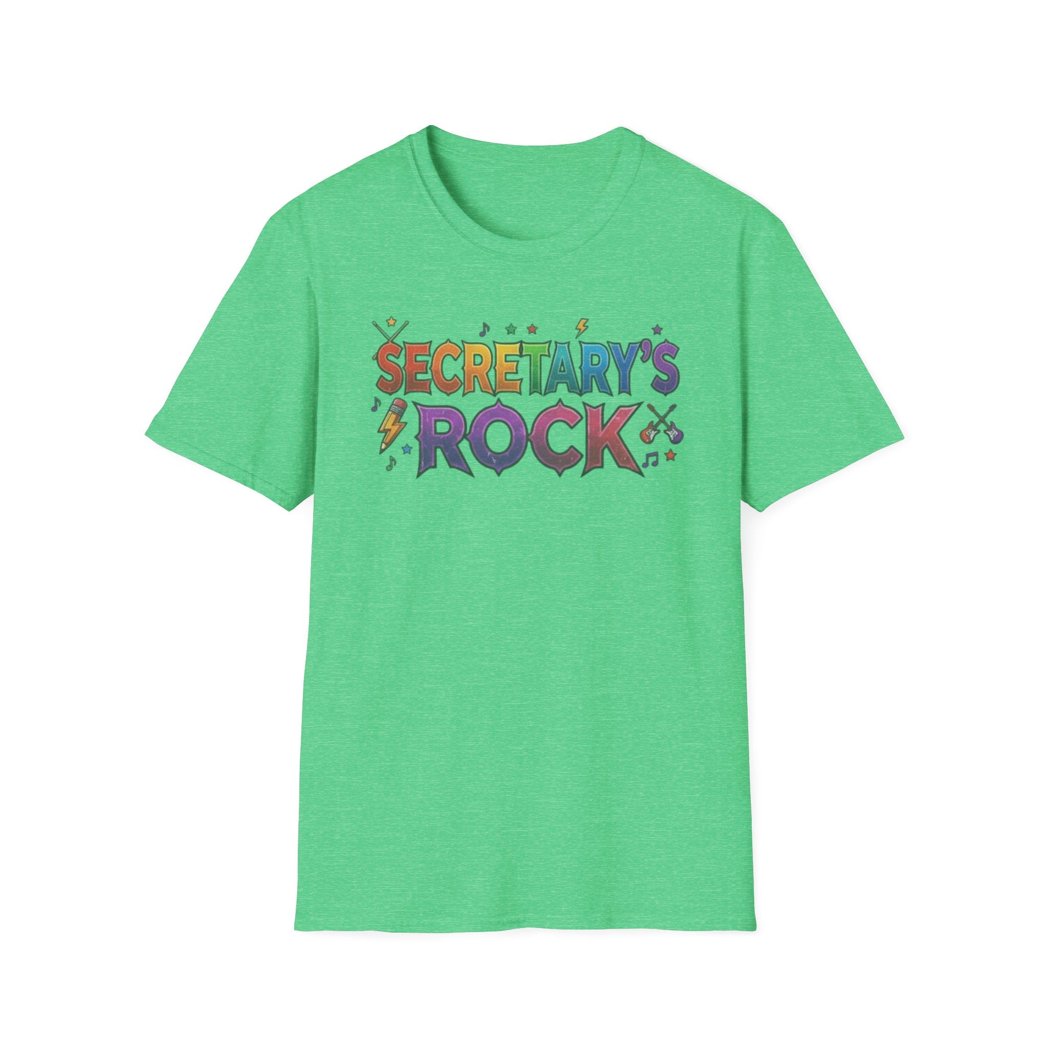 Secretary's Rock T-Shirt — Fun Colorful Office Appreciation Tee