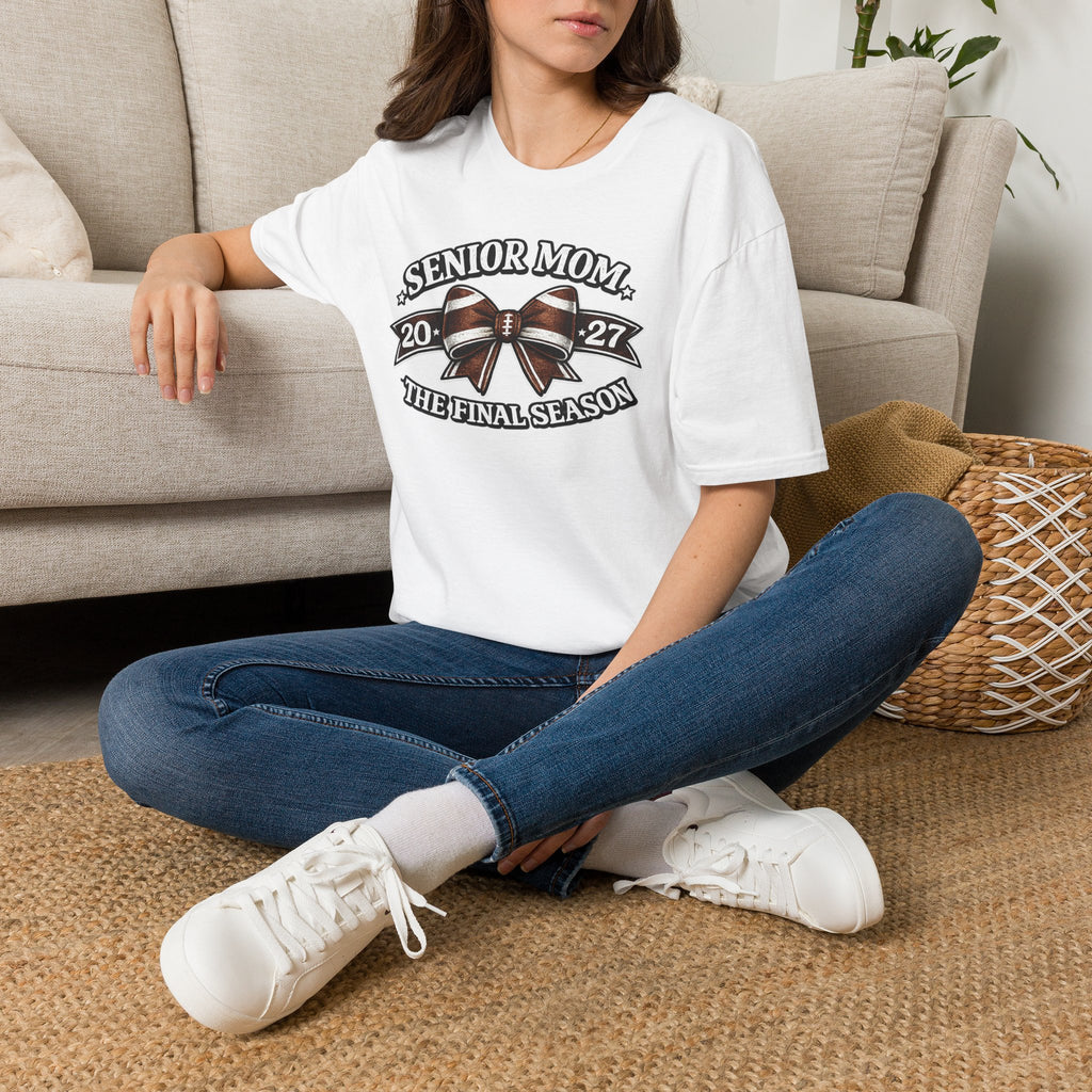 Senior Mom 2027 "The Final Season" T-Shirt