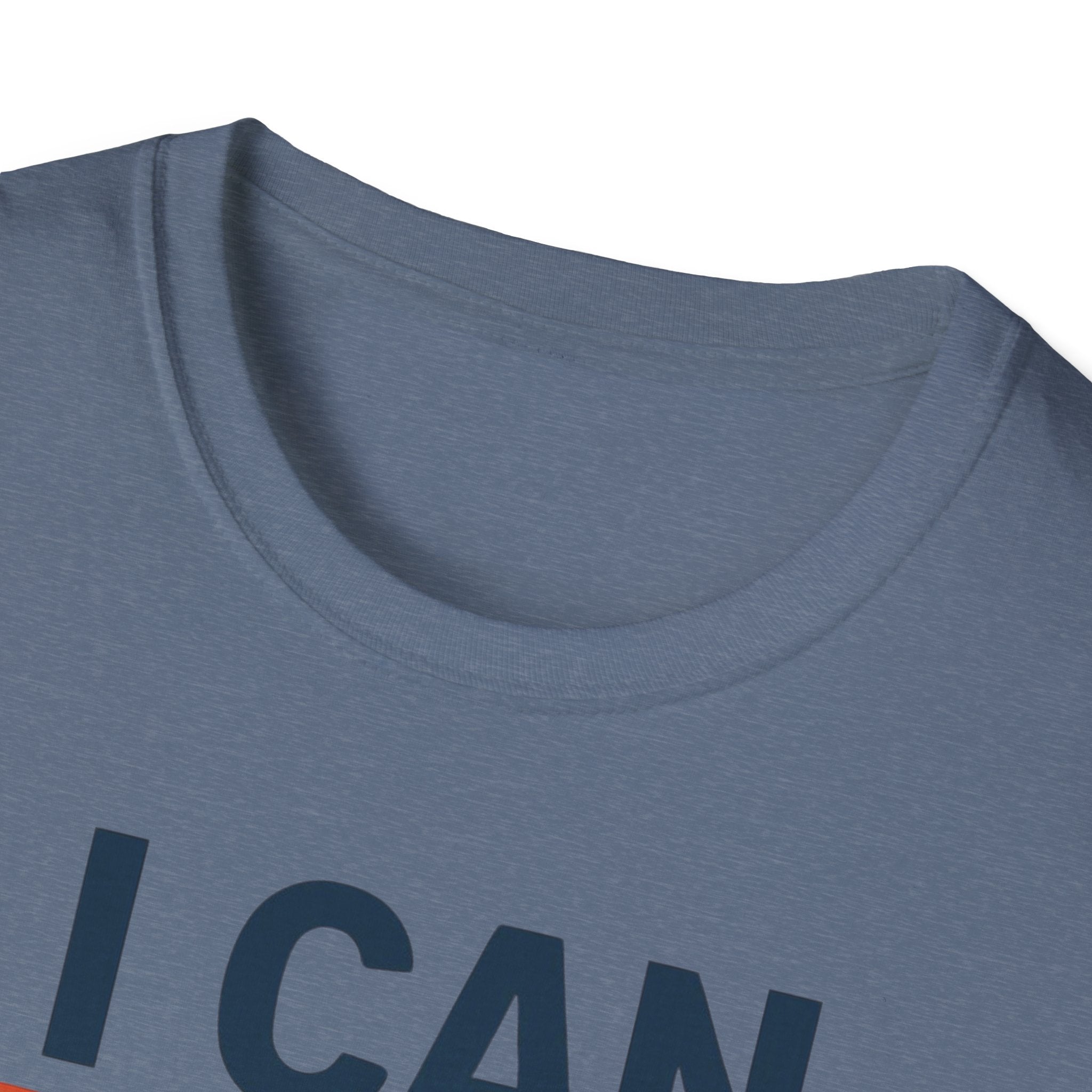 I Can Because of Him T-Shirt – Christian Faith Cross Tee