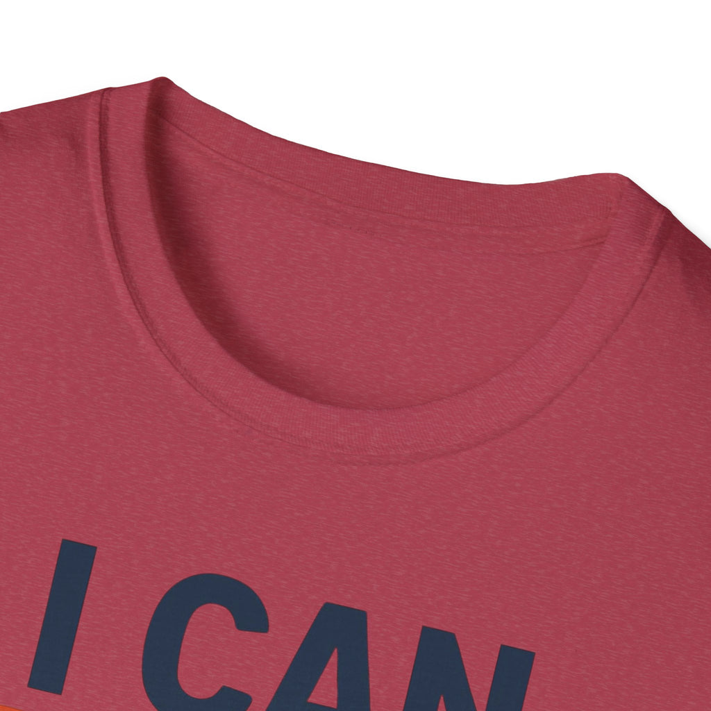I Can Because of Him T-Shirt – Christian Faith Cross Tee