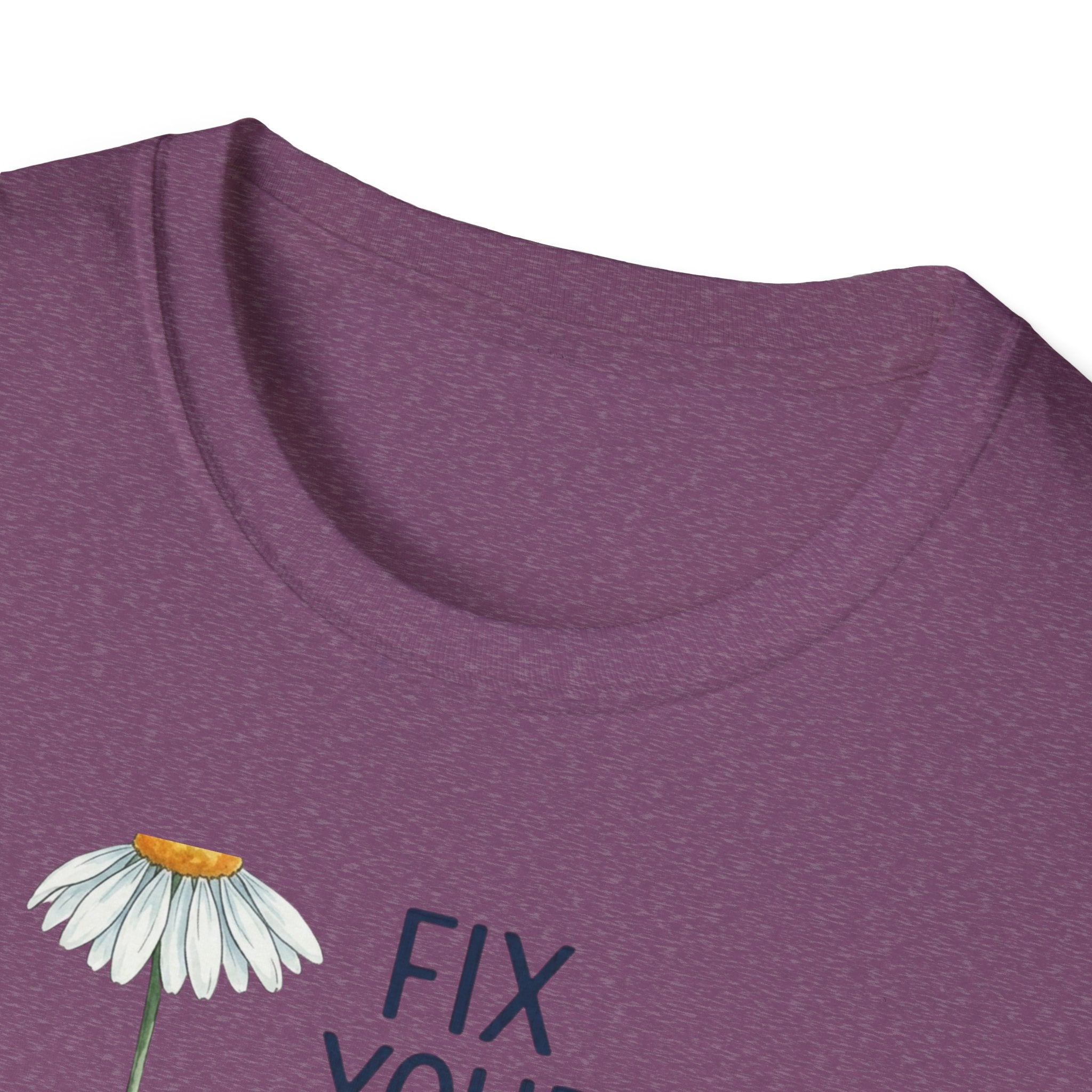 “Fix Your Eyes on Jesus” Daisy Christian Tee