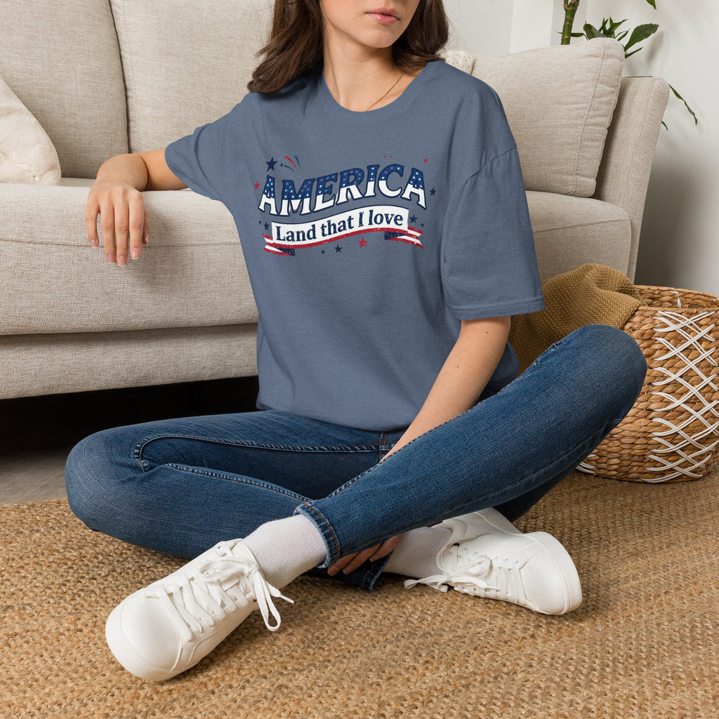 America "Land That I Love" T-Shirt
