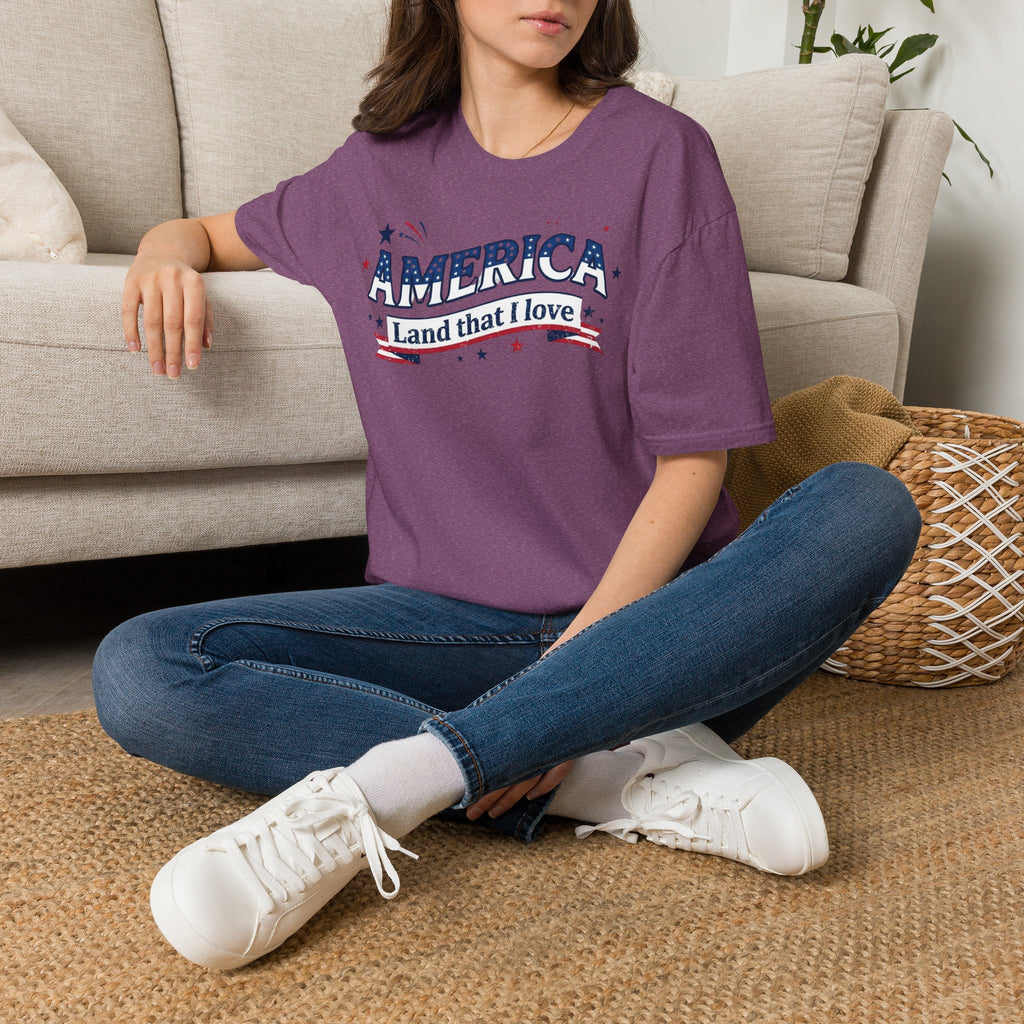 America "Land That I Love" T-Shirt