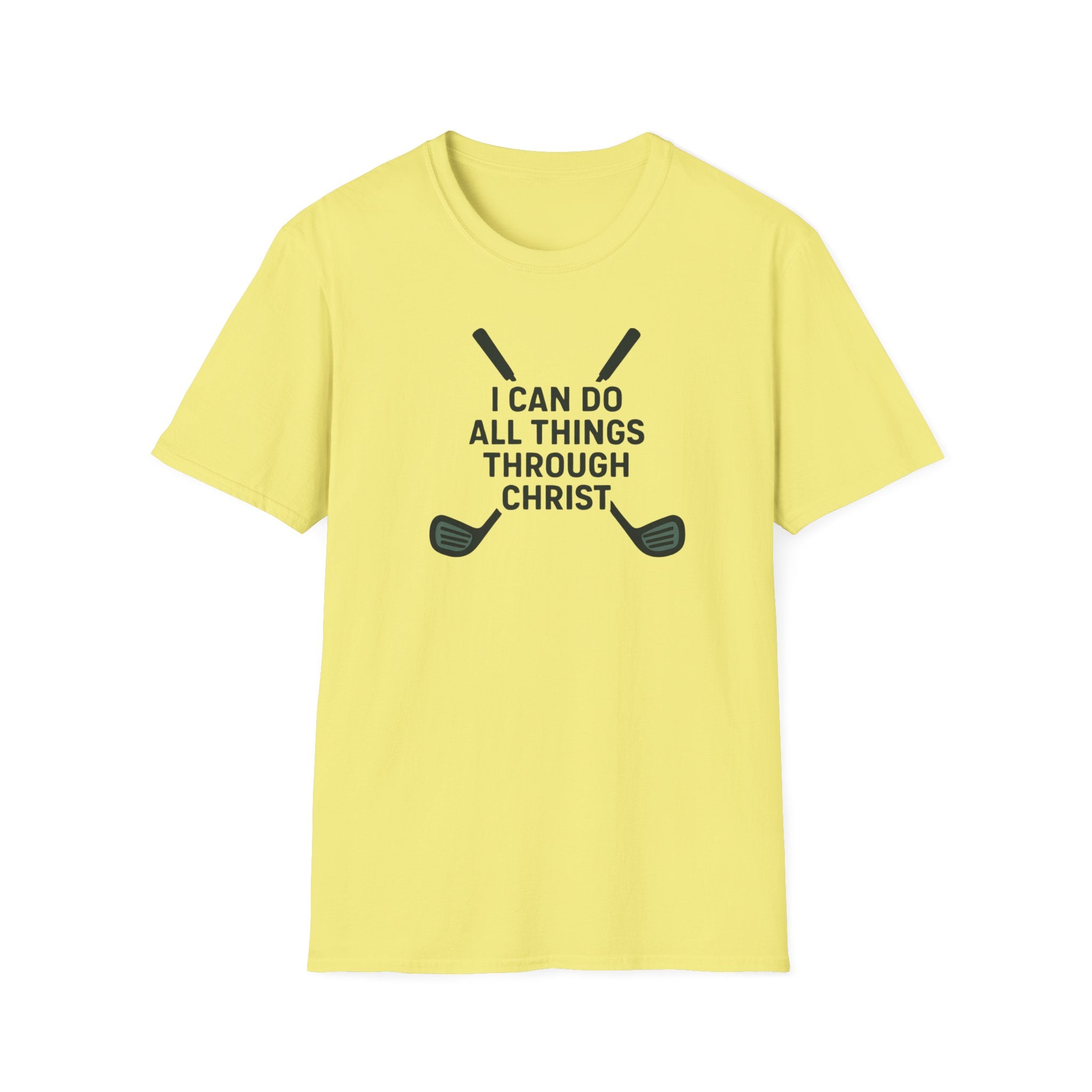 "I Can Do All Things Through Christ" - Golfers Tee