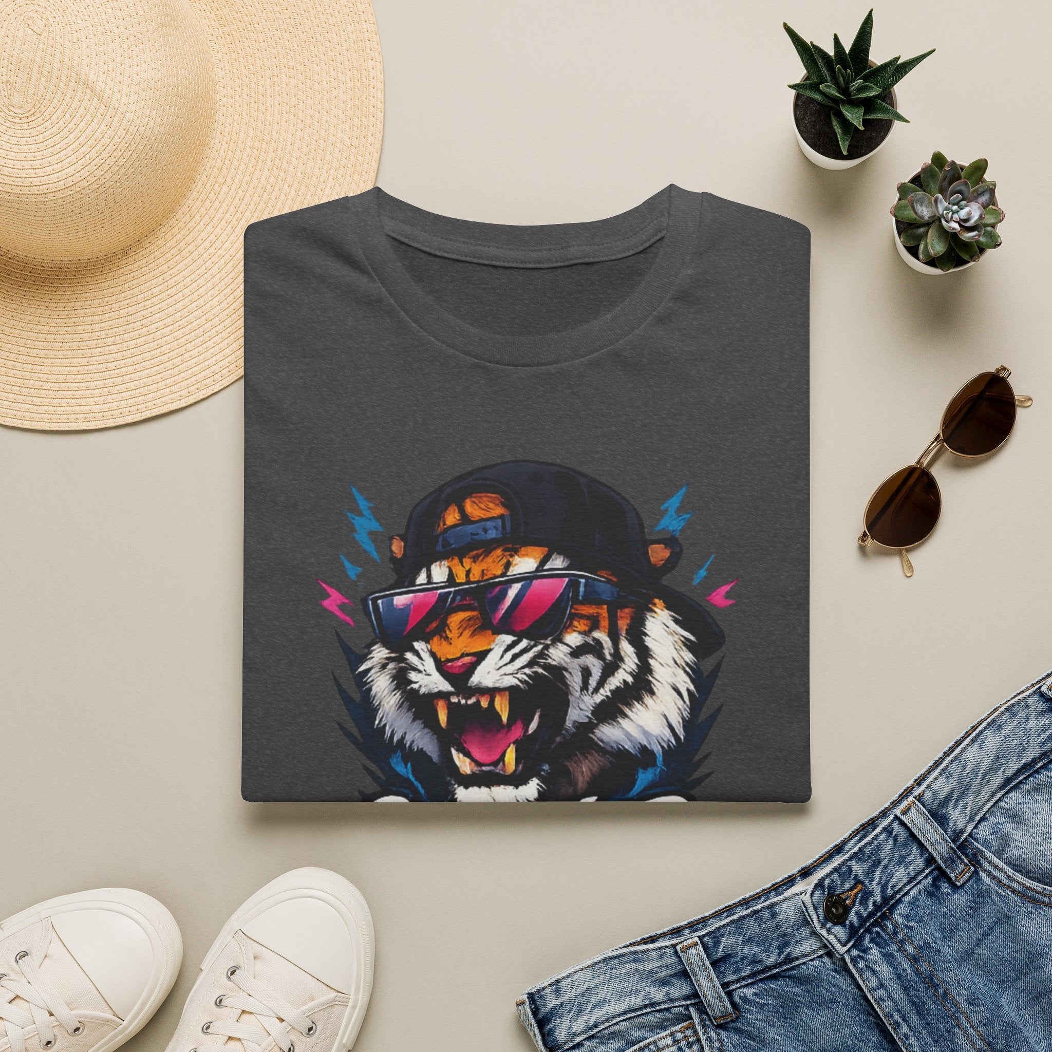 Tiger 'Stay Wild' Graphic T-Shirt
