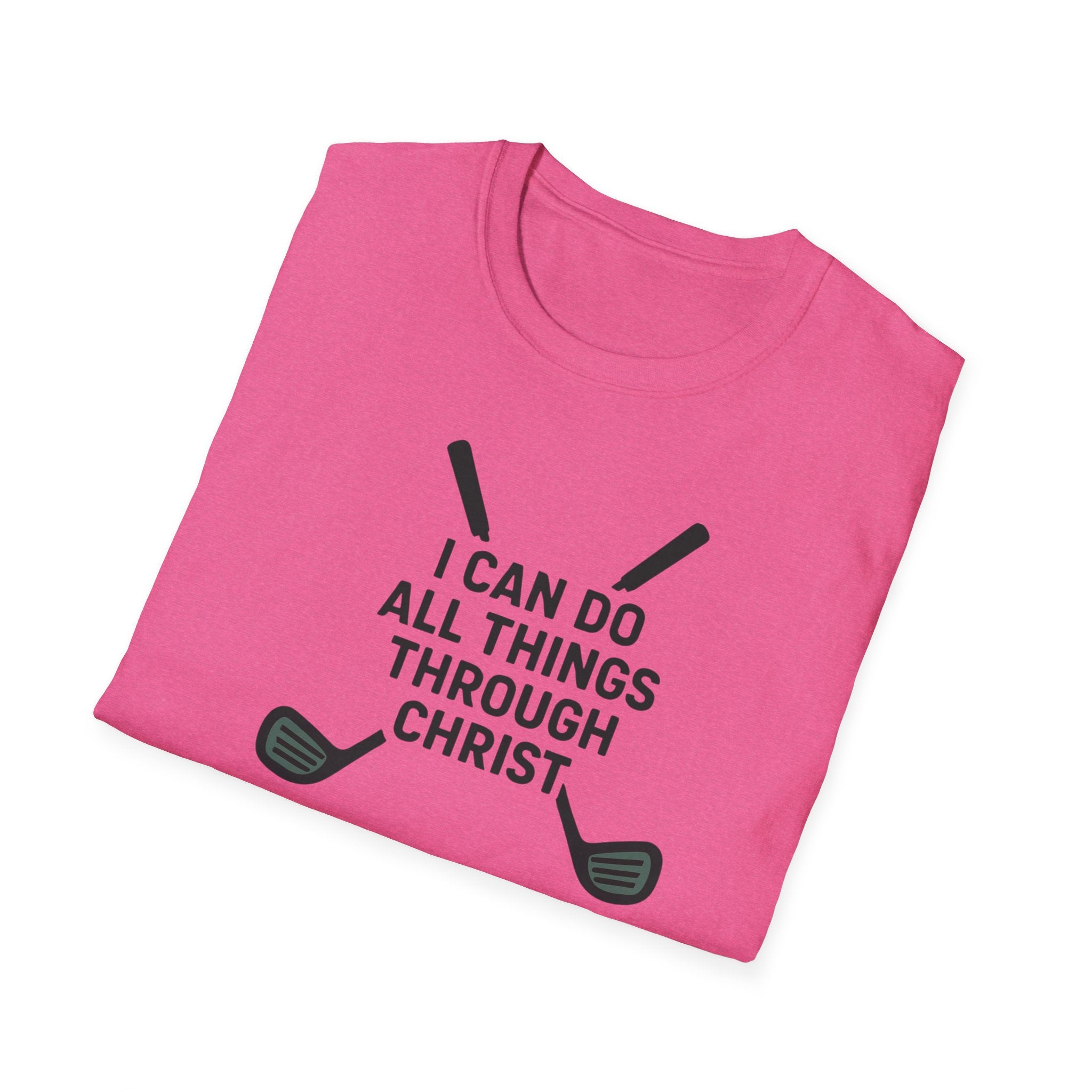"I Can Do All Things Through Christ" - Golfers Tee