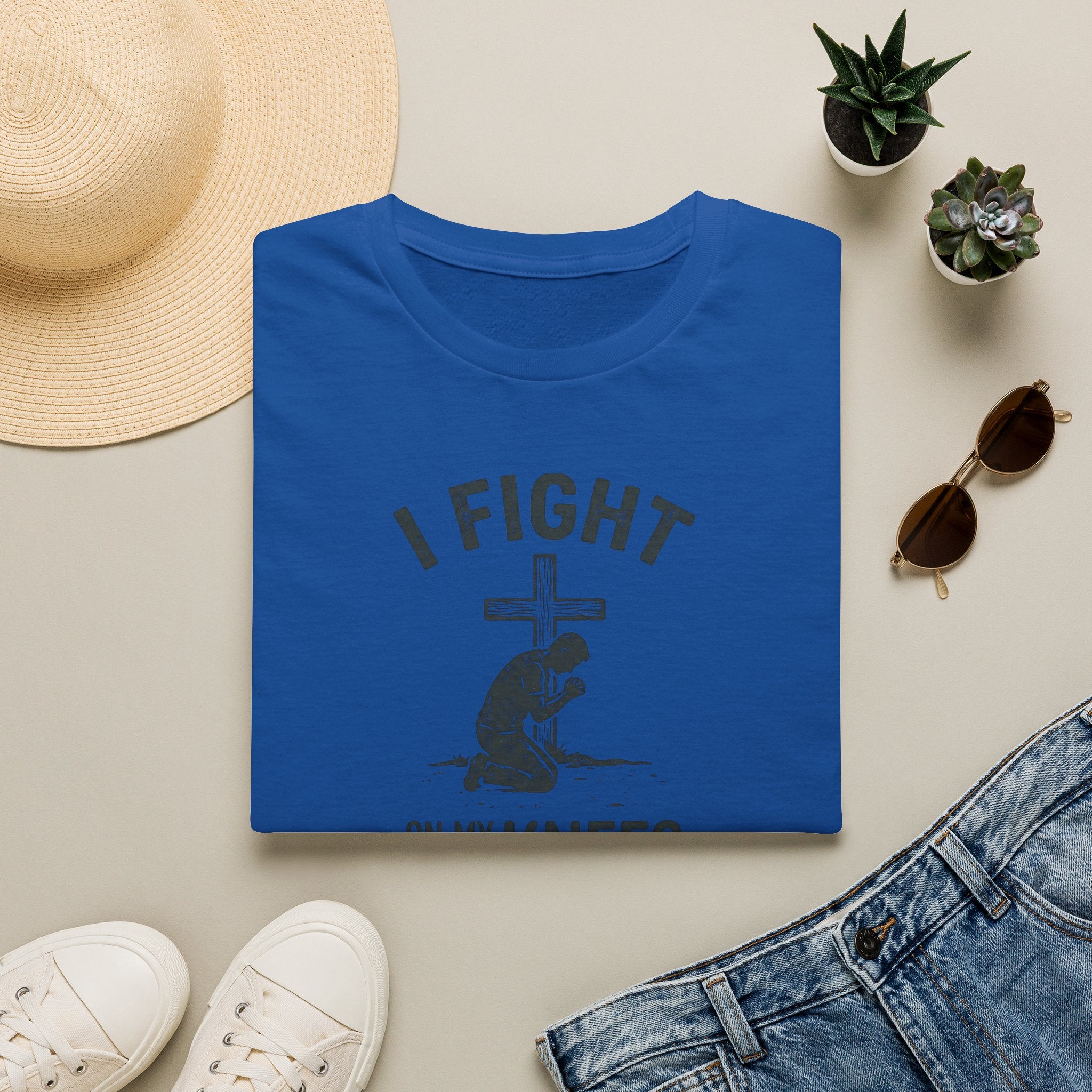 I Fight On My Knees T-Shirt