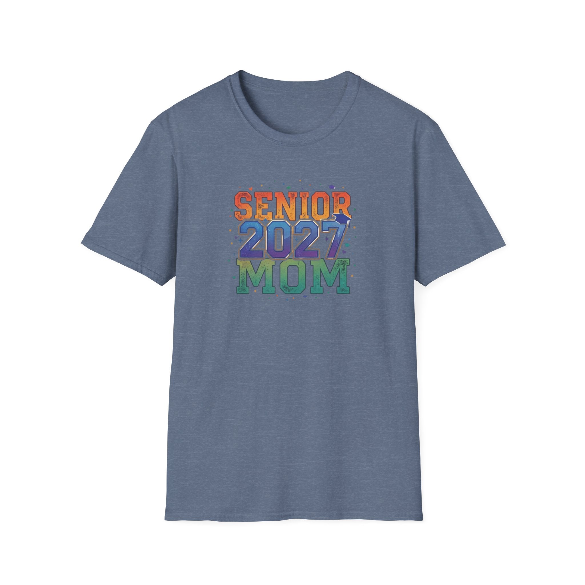 Senior 2027 Mom T-Shirt — Proud Graduation Mom Tee