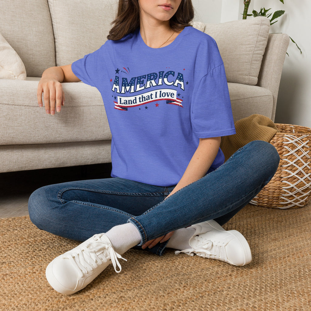 America "Land That I Love" T-Shirt