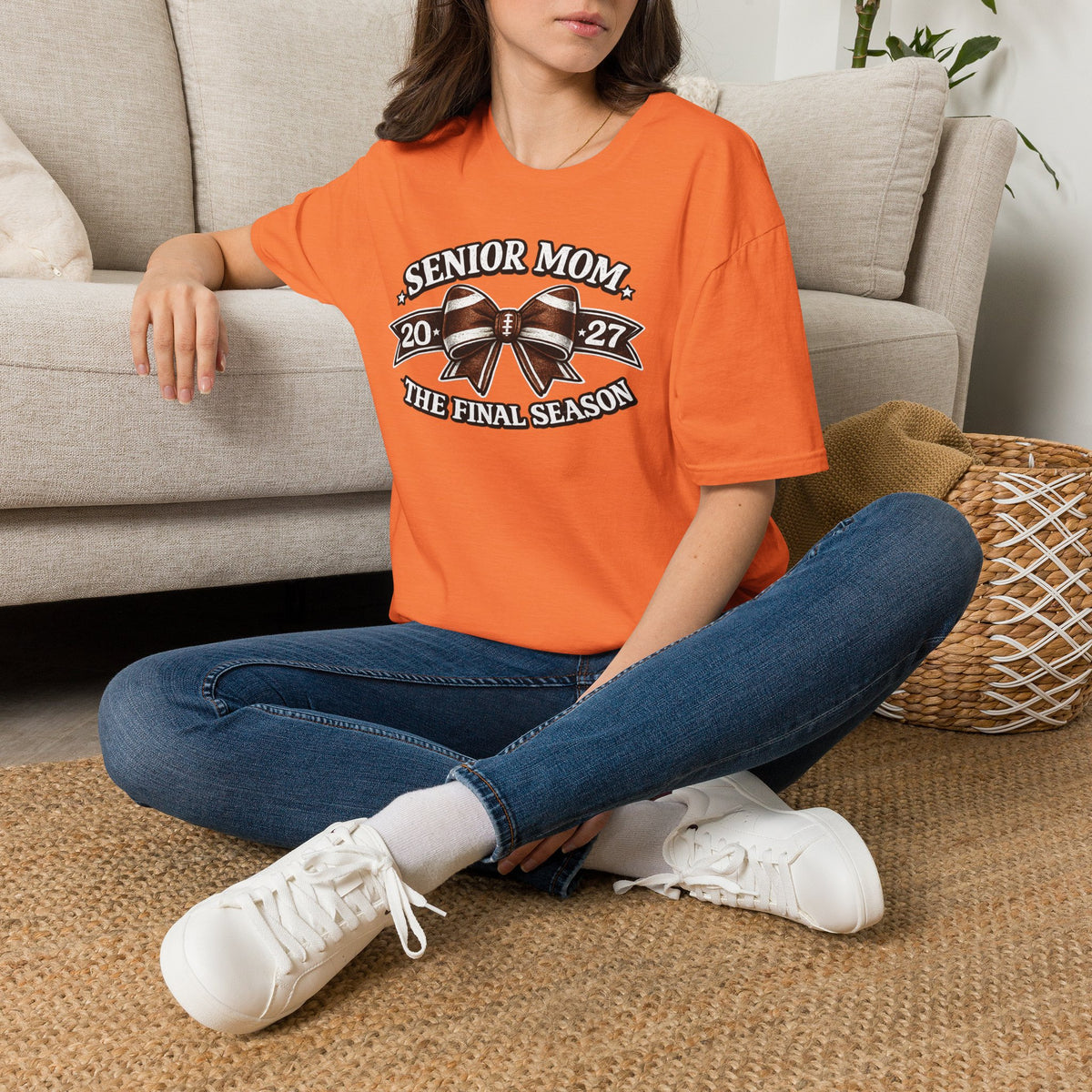 Senior Mom 2027 "The Final Season" T-Shirt