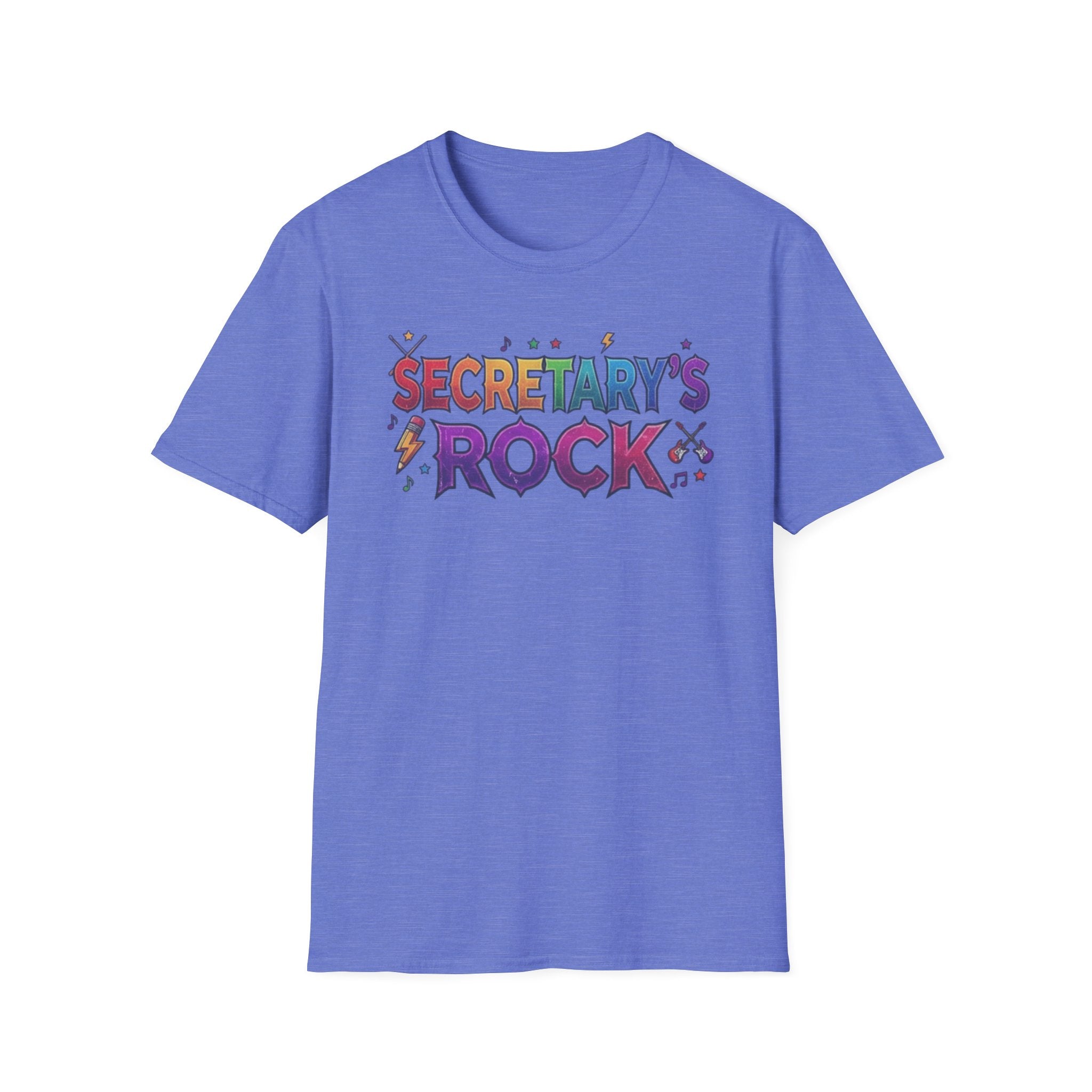 Secretary's Rock T-Shirt — Fun Colorful Office Appreciation Tee