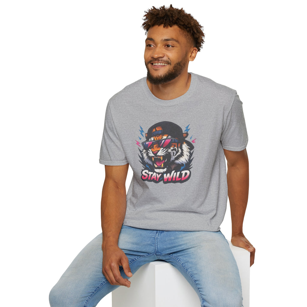 Tiger 'Stay Wild' Graphic T-Shirt