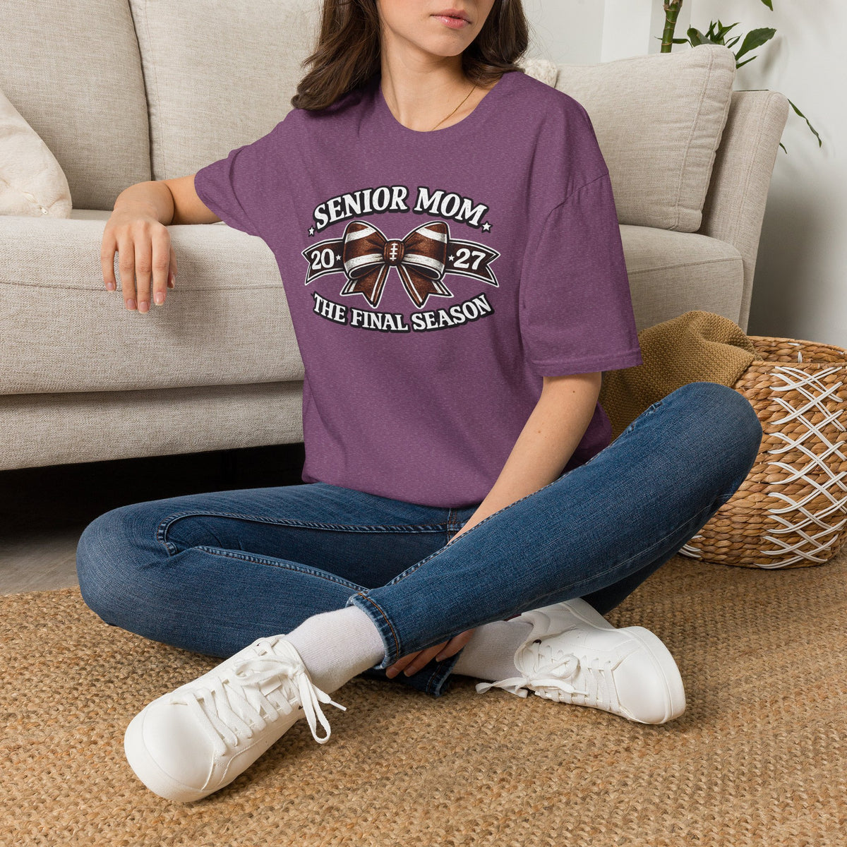 Senior Mom 2027 "The Final Season" T-Shirt