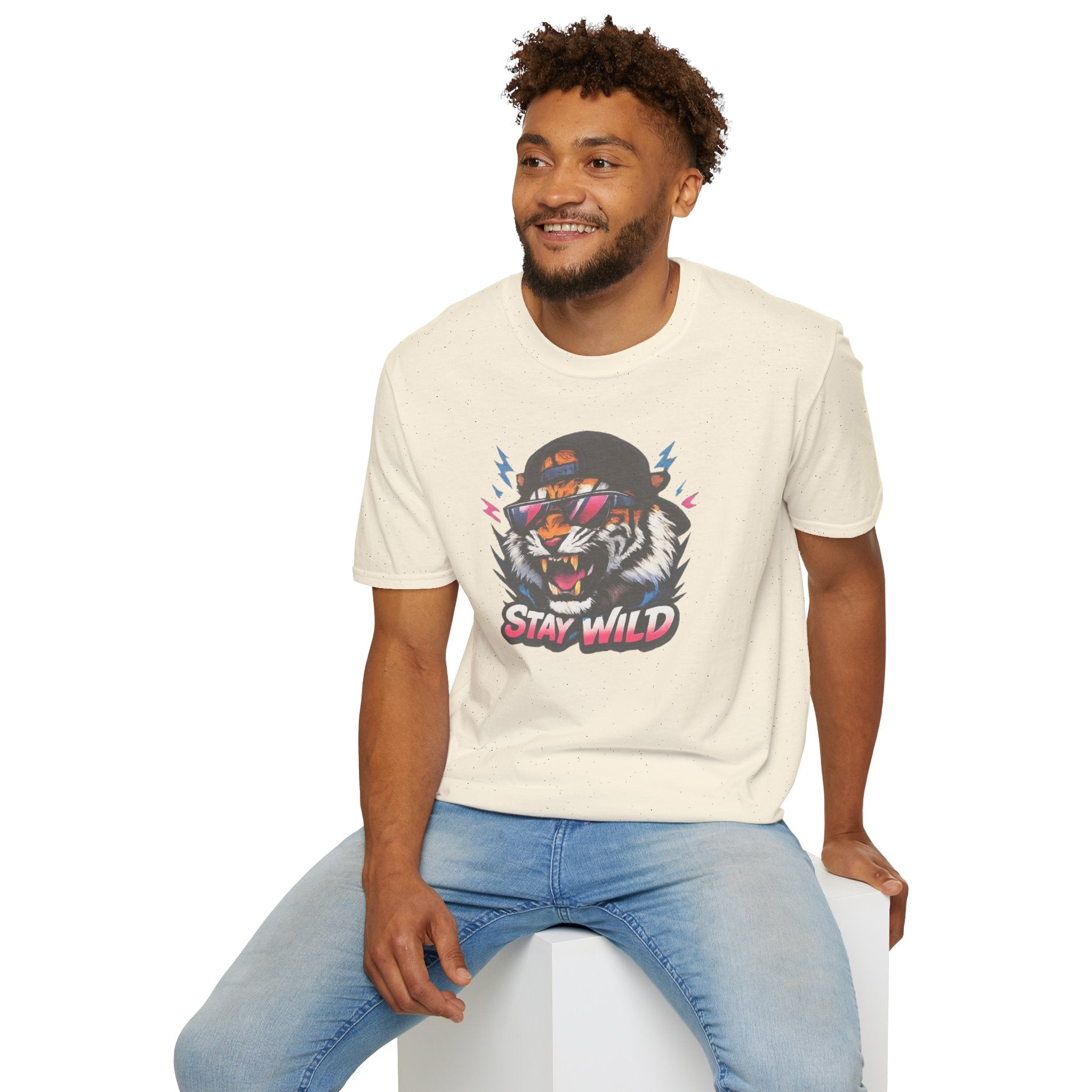 Tiger 'Stay Wild' Graphic T-Shirt