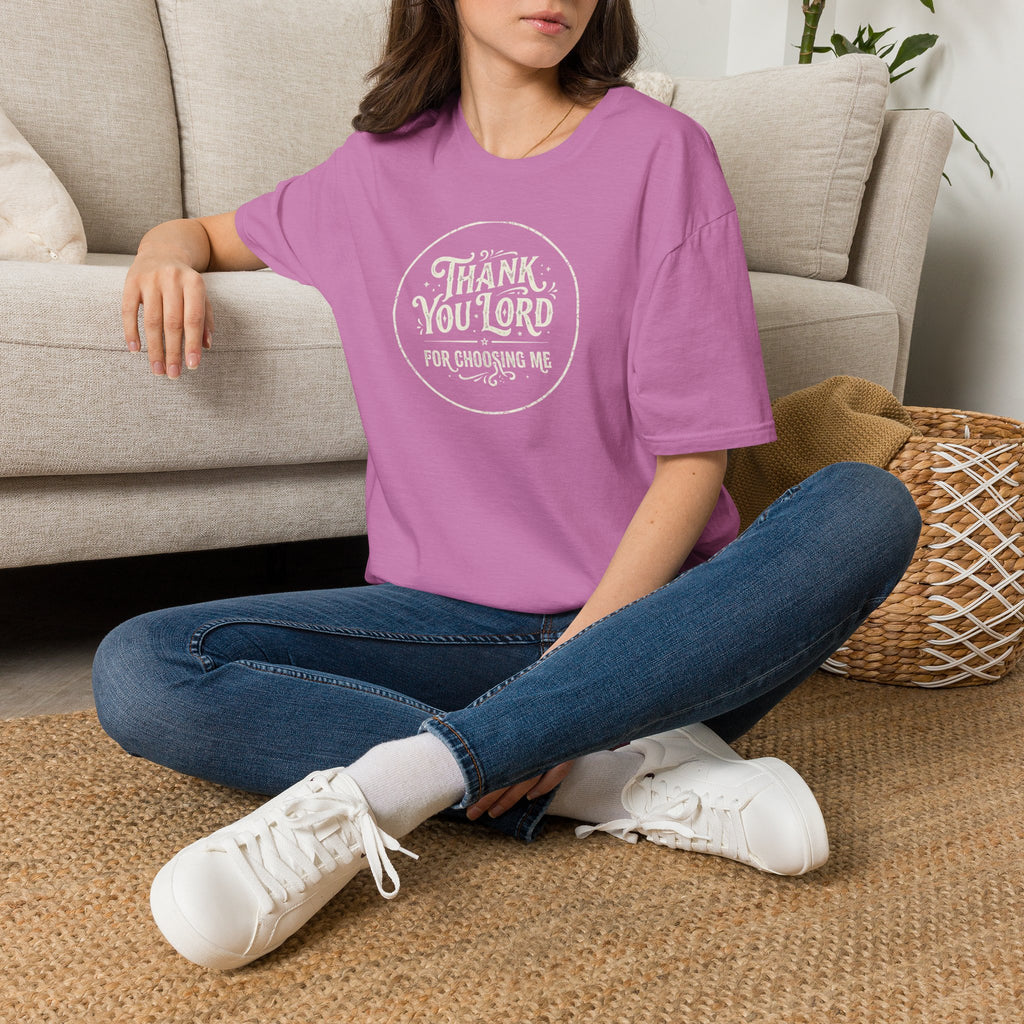 "Thank You Lord For Choosing Me" Tee