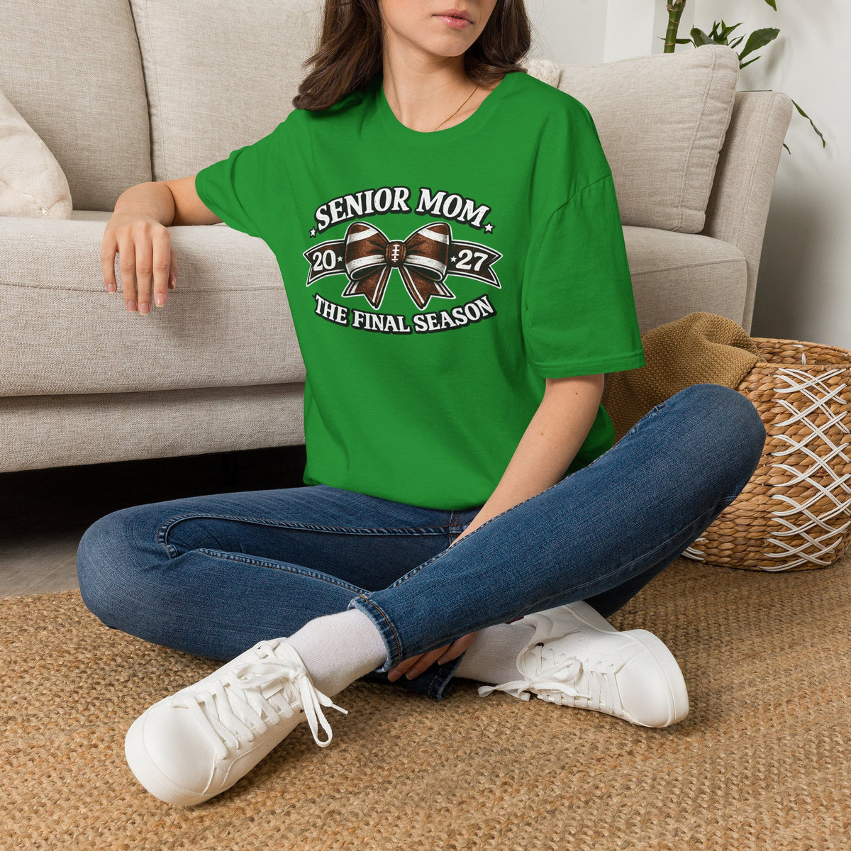 Senior Mom 2027 "The Final Season" T-Shirt
