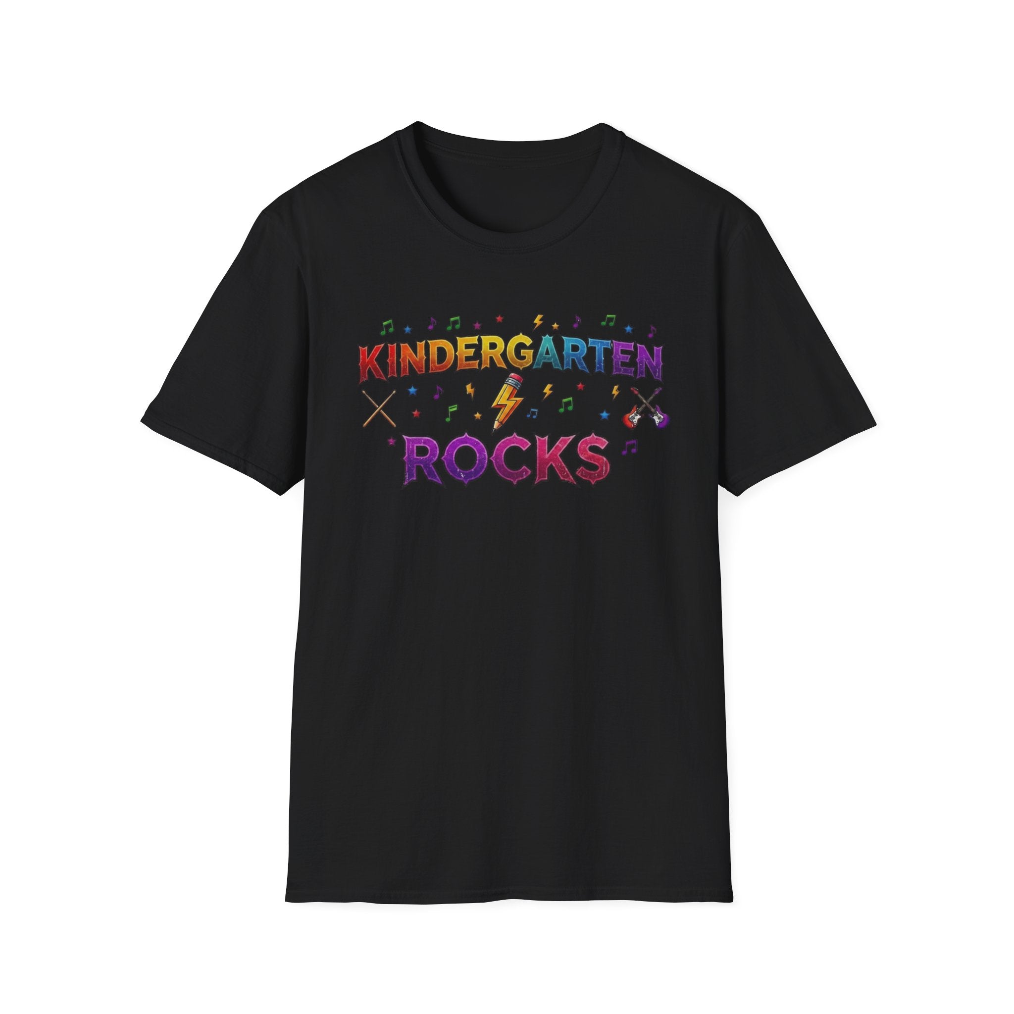 Kindergarten Rocks T-Shirt — Cute Colorful Back-to-School Tee for Teachers & Students