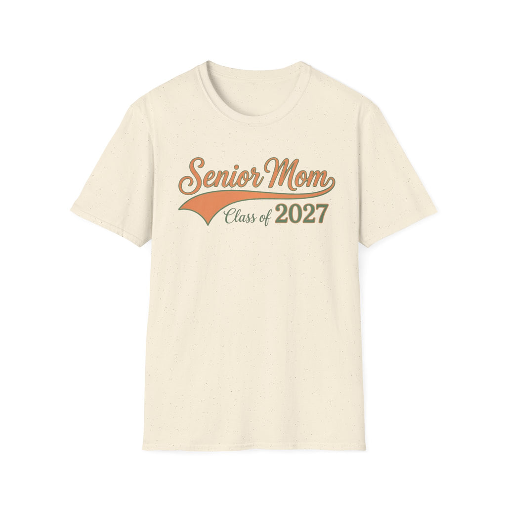 Senior Mom T-Shirt — Class of 2027 Graduation Gift