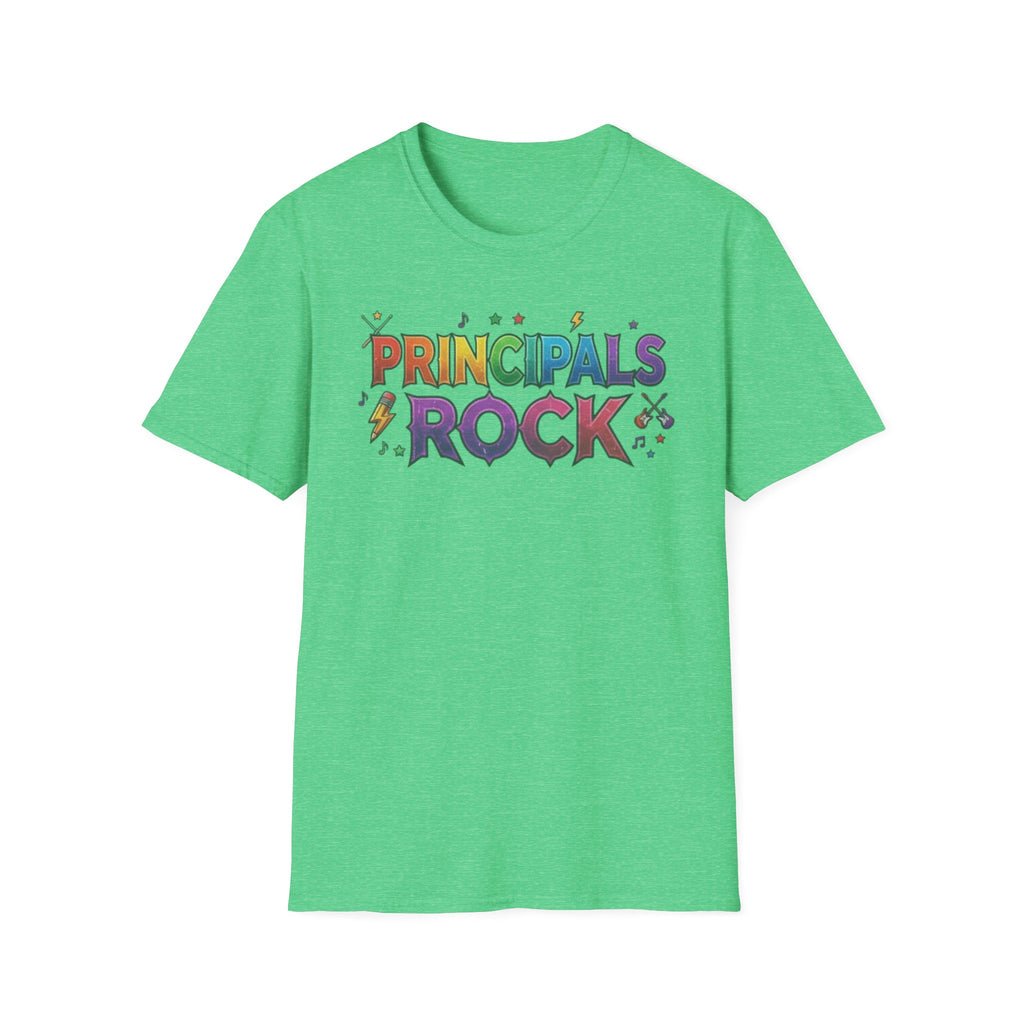 Principals Rock T-Shirt — Colorful School Leader Appreciation Tee
