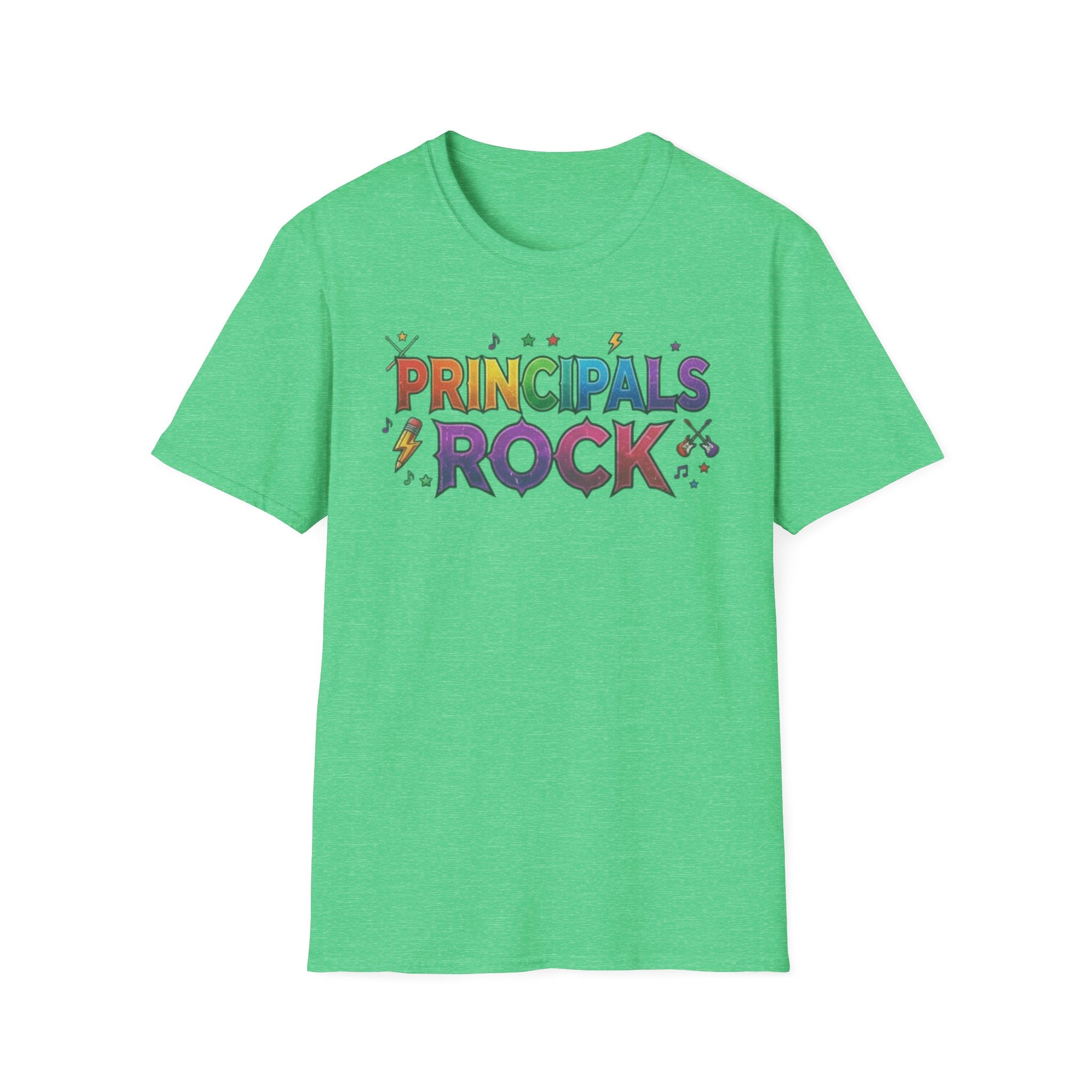 Principals Rock T-Shirt — Colorful School Leader Appreciation Tee