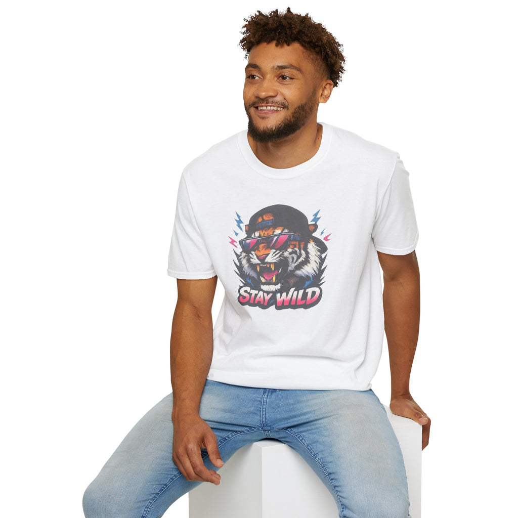 Tiger 'Stay Wild' Graphic T-Shirt