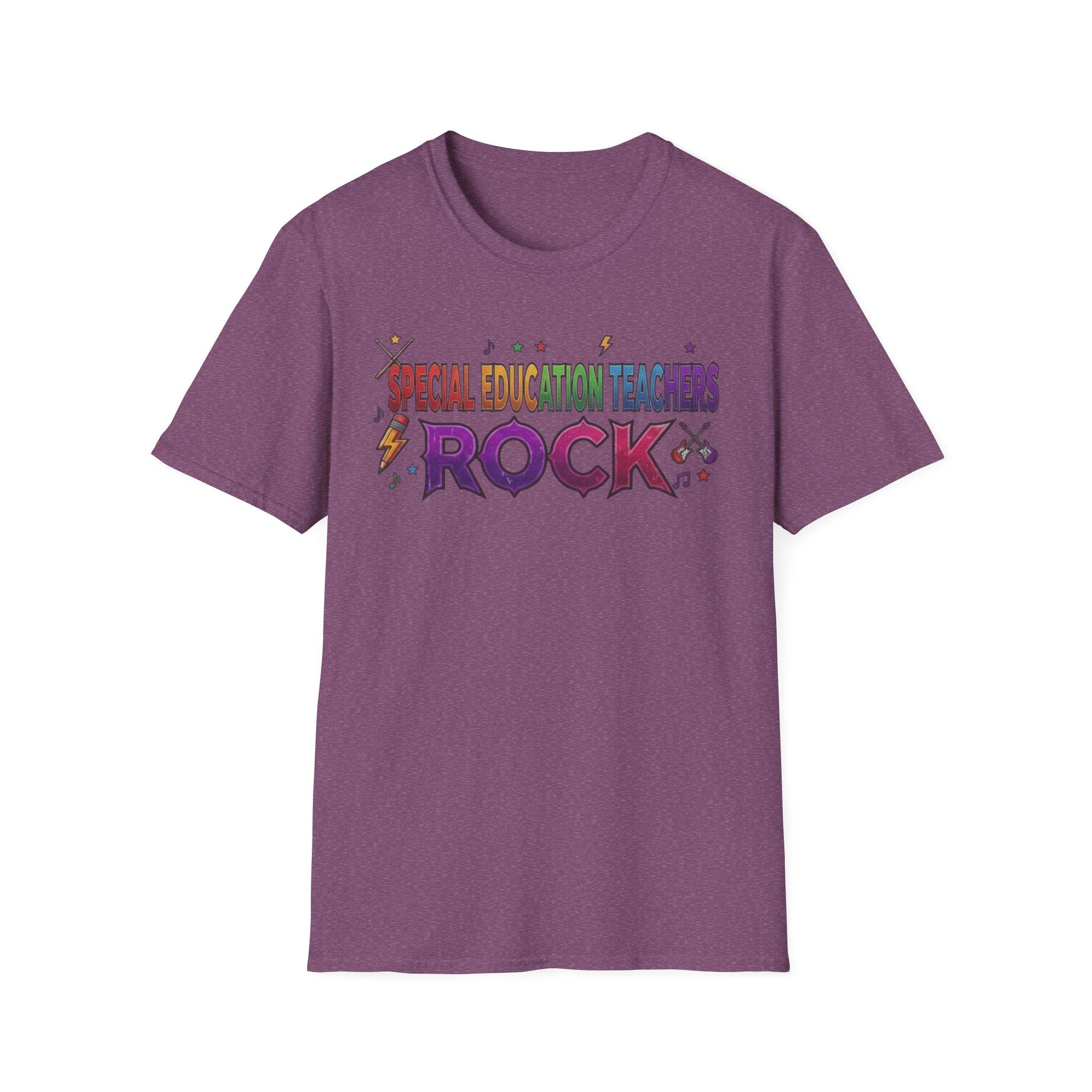 Special Education Teachers Rock T-Shirt — Colorful Teacher Appreciation Tee